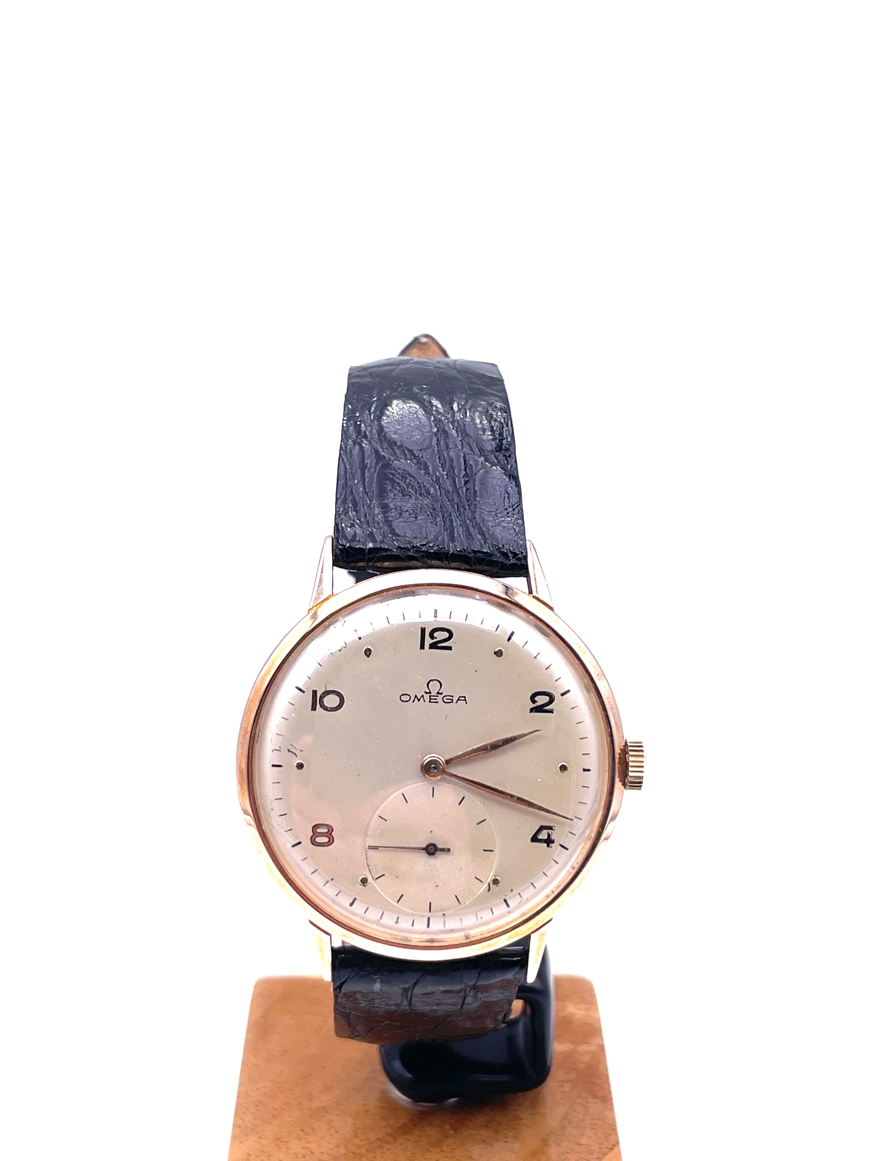 Omega - Carica Manuale - Oro 19K - Secondi Piccoli - Vintage Anni '50s