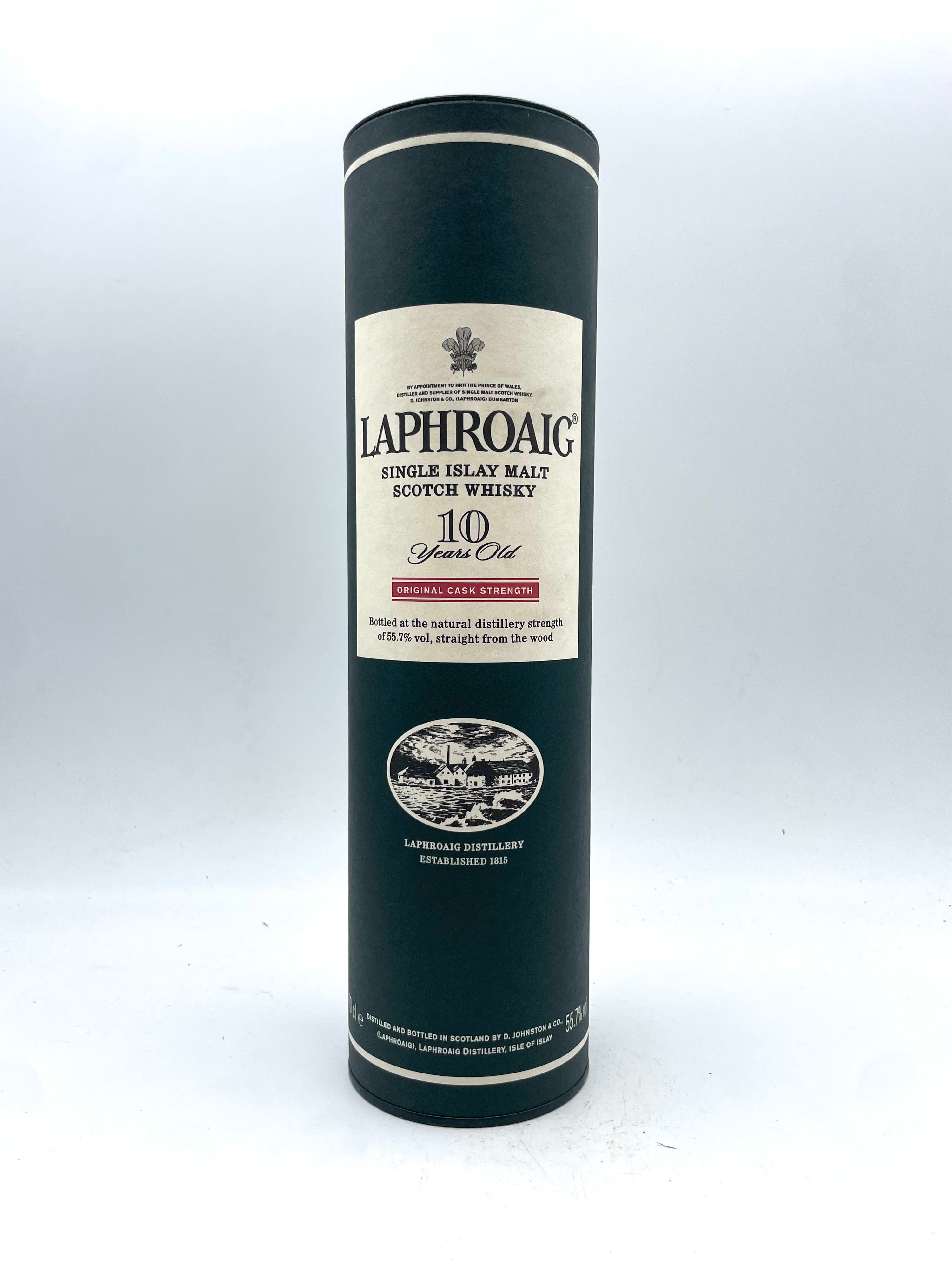 Laphroaig - 10 YO Original Cask Strength Single Islay Malt Scotch Whisky - 2000s