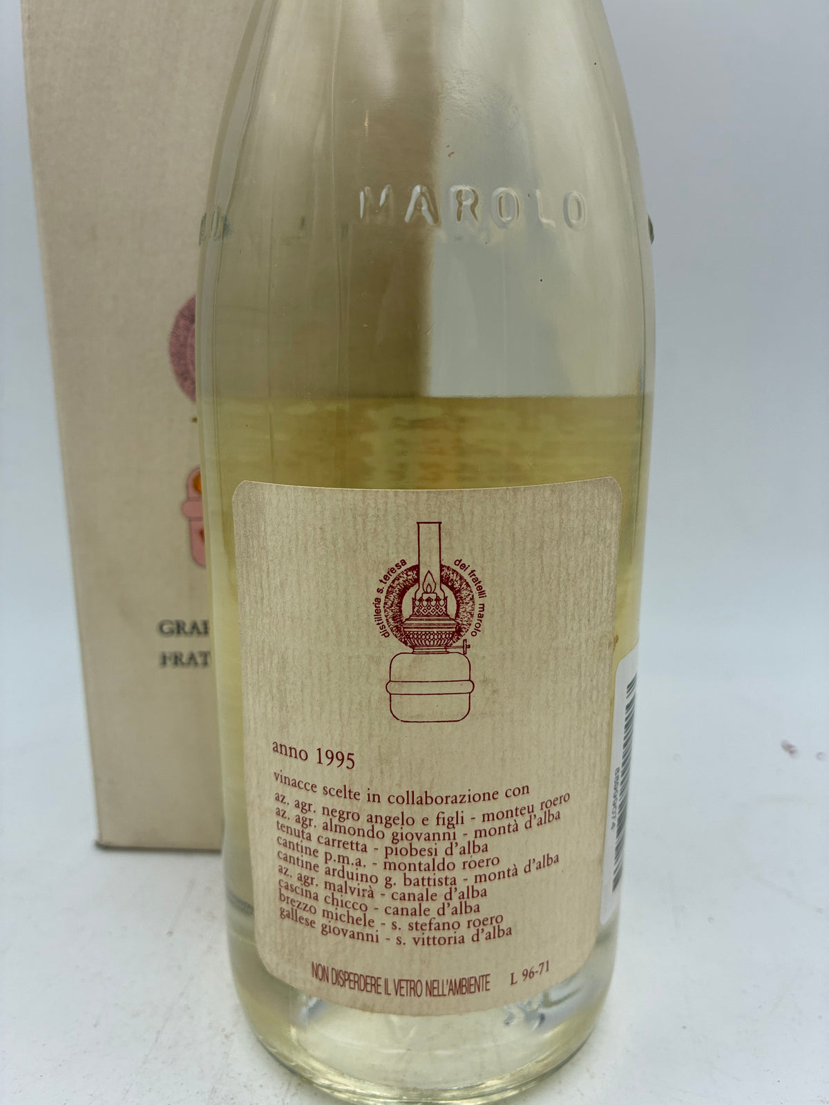 1995 - Fratelli Marolo - Grappa di Arneis