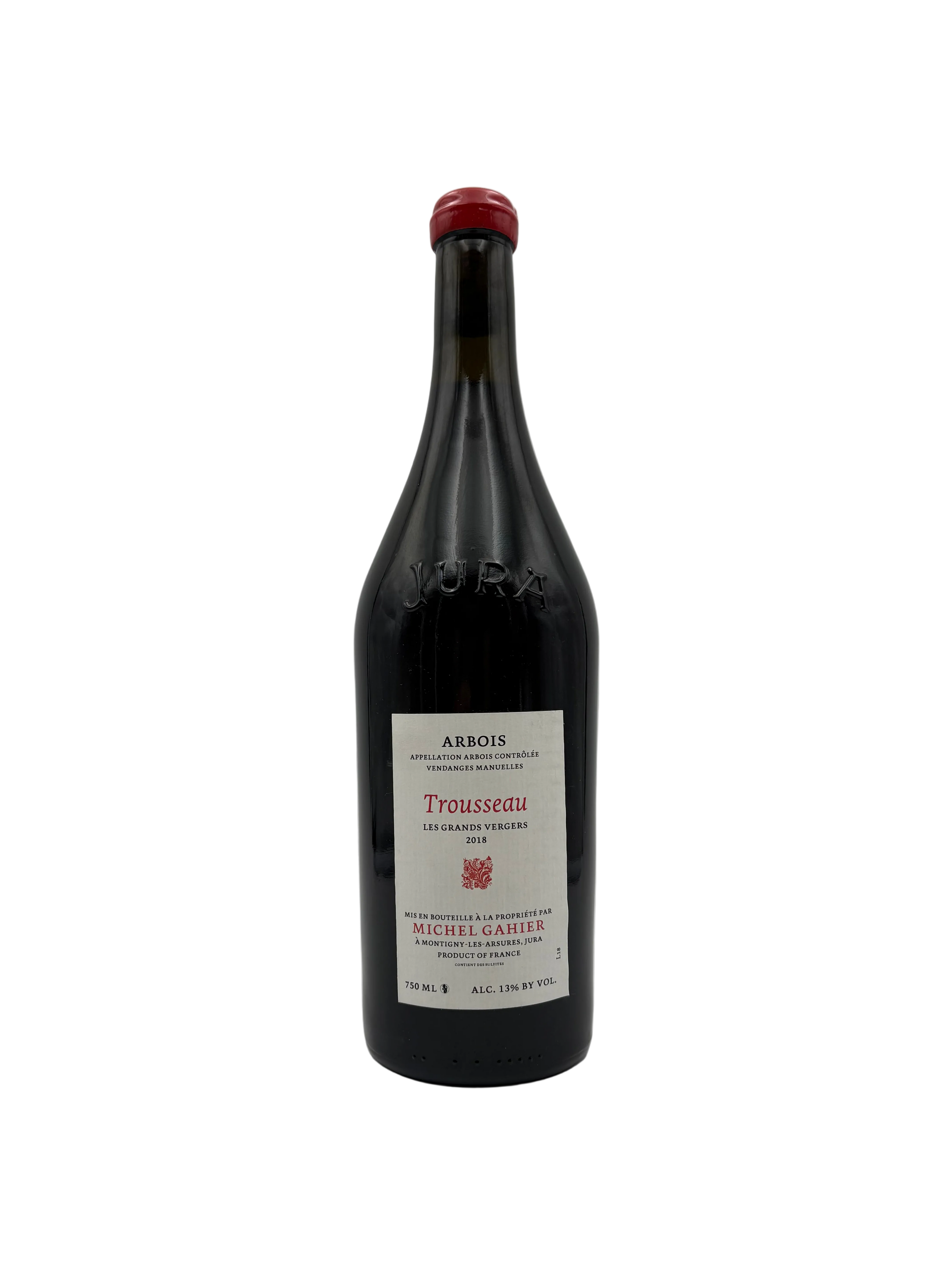 2018 - Michel Gahier - Arbois Trousseau Les Grands Vergers