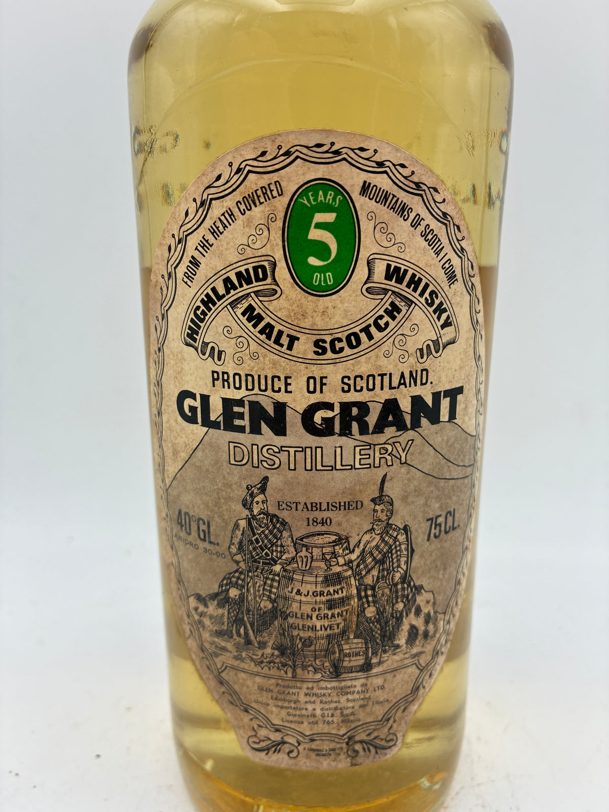 1973 - Glen Grant - Scotch Whisky 5 YO