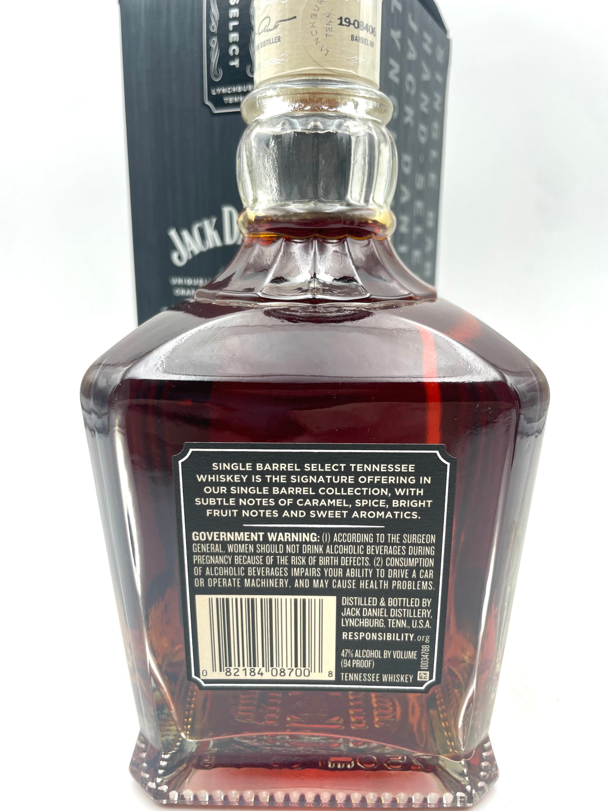 Bottl. 2019 - Jack Daniel's - Single Barrel Select Tennessee Whiskey