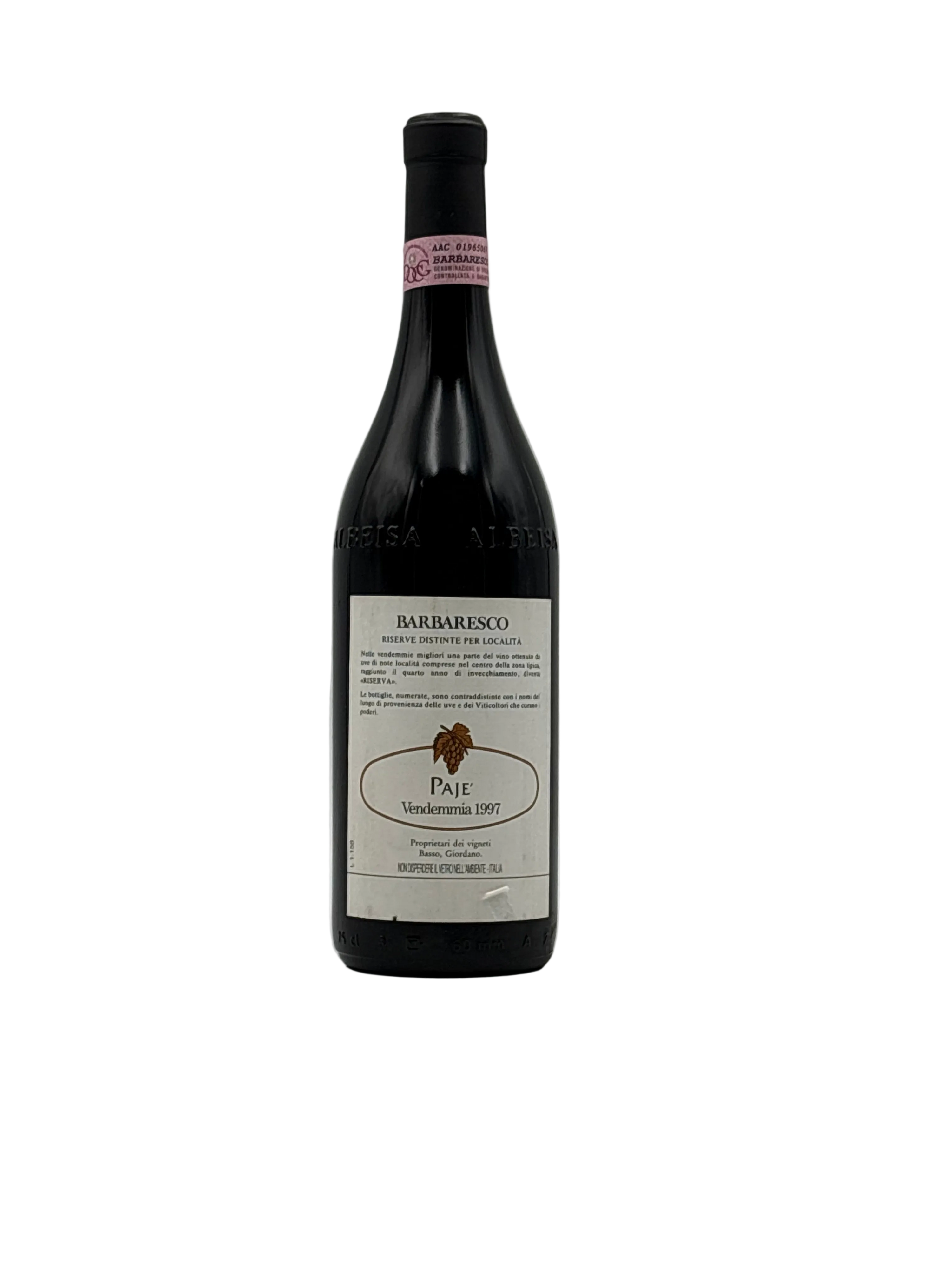 1997 - Produttori del Barbaresco - Barbaresco Riserva Paje