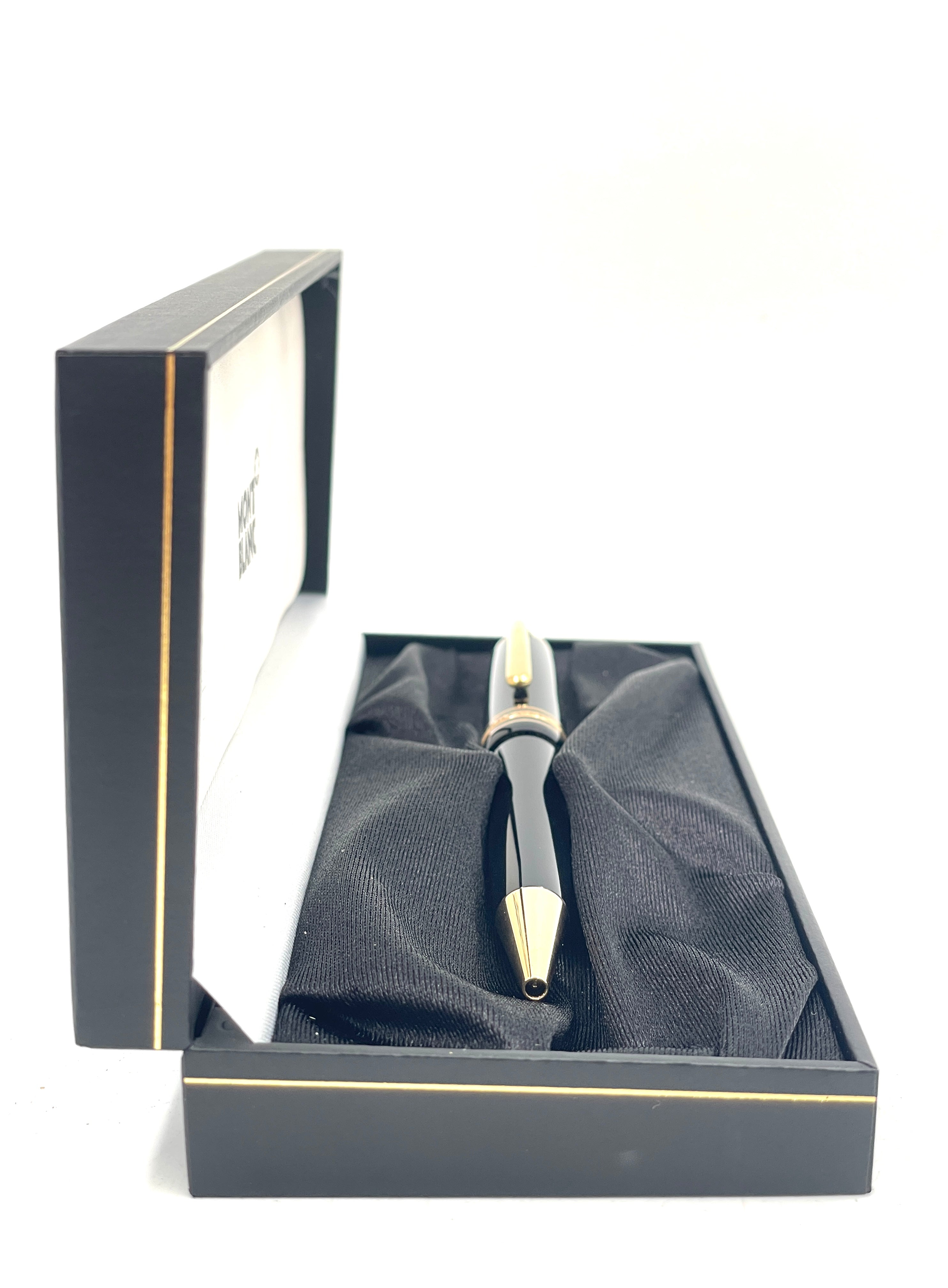 Montblanc - Penna a Sfera Meisterstuck - Placcata in Oro Legrand - Full Sett