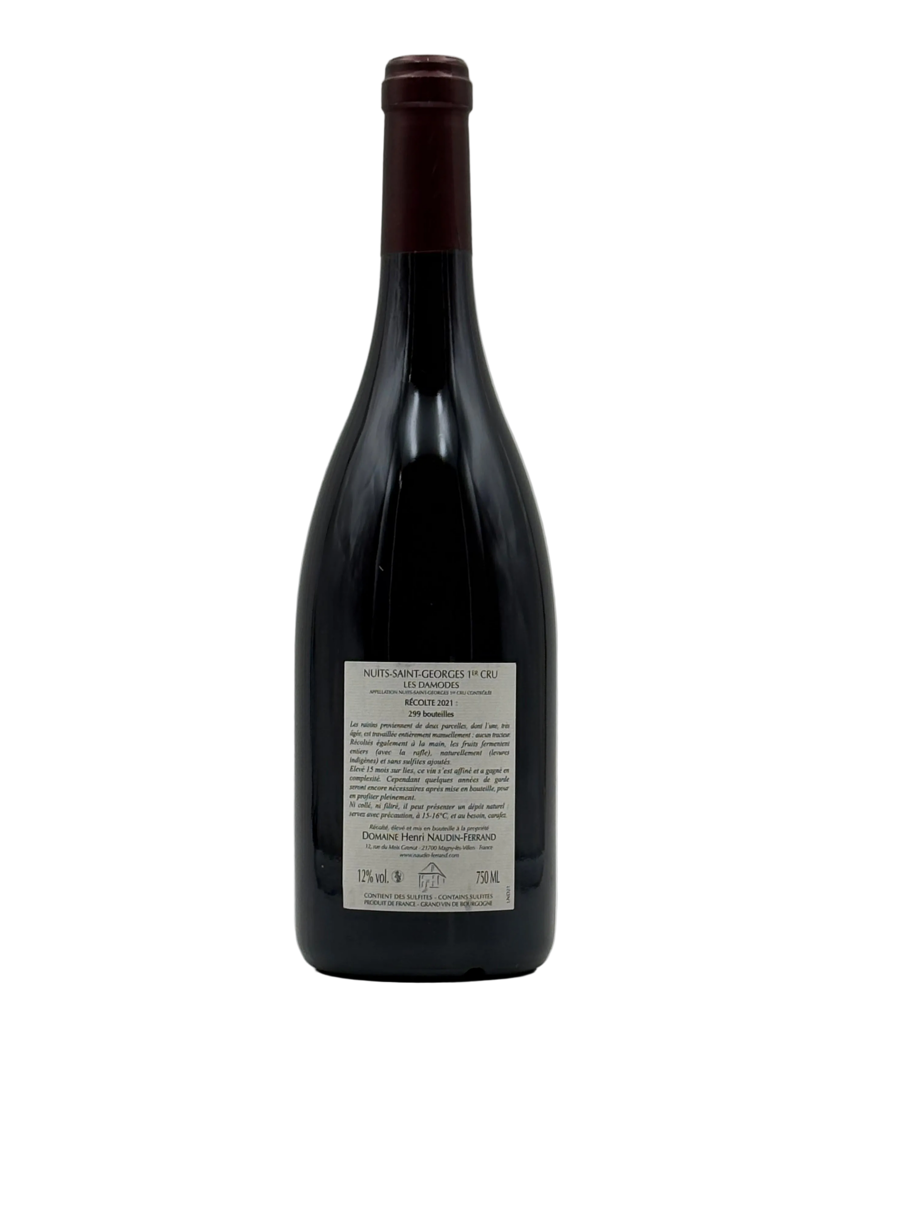 2021 - Domaine Henri Naudin-Ferrand - Nuit-Saint-Georges 1er Cru ‘Les Damodes’