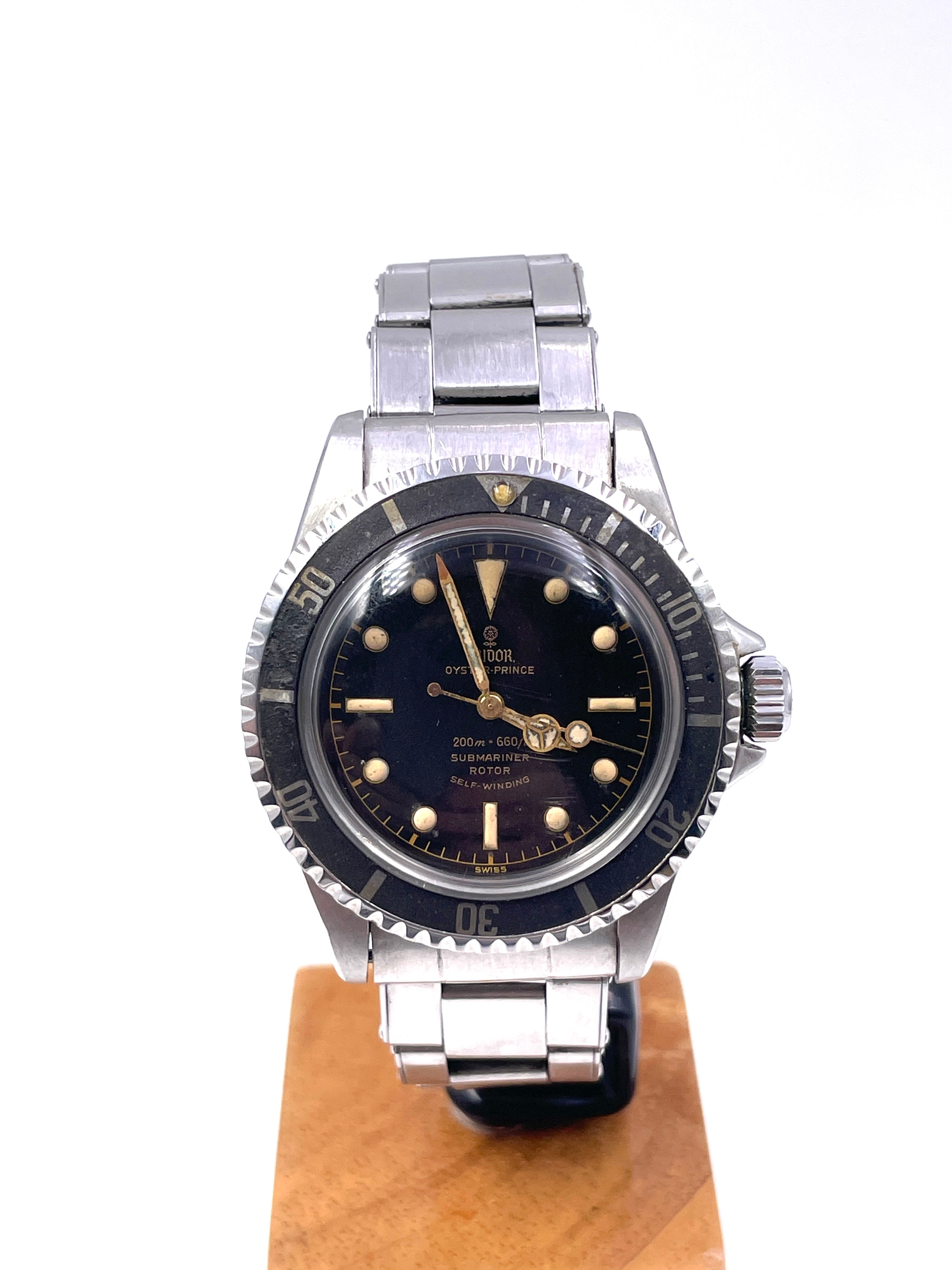 Tudor - Submarine 7928 By Rolex Case Bracciale - Vinage 200M - Box Originale