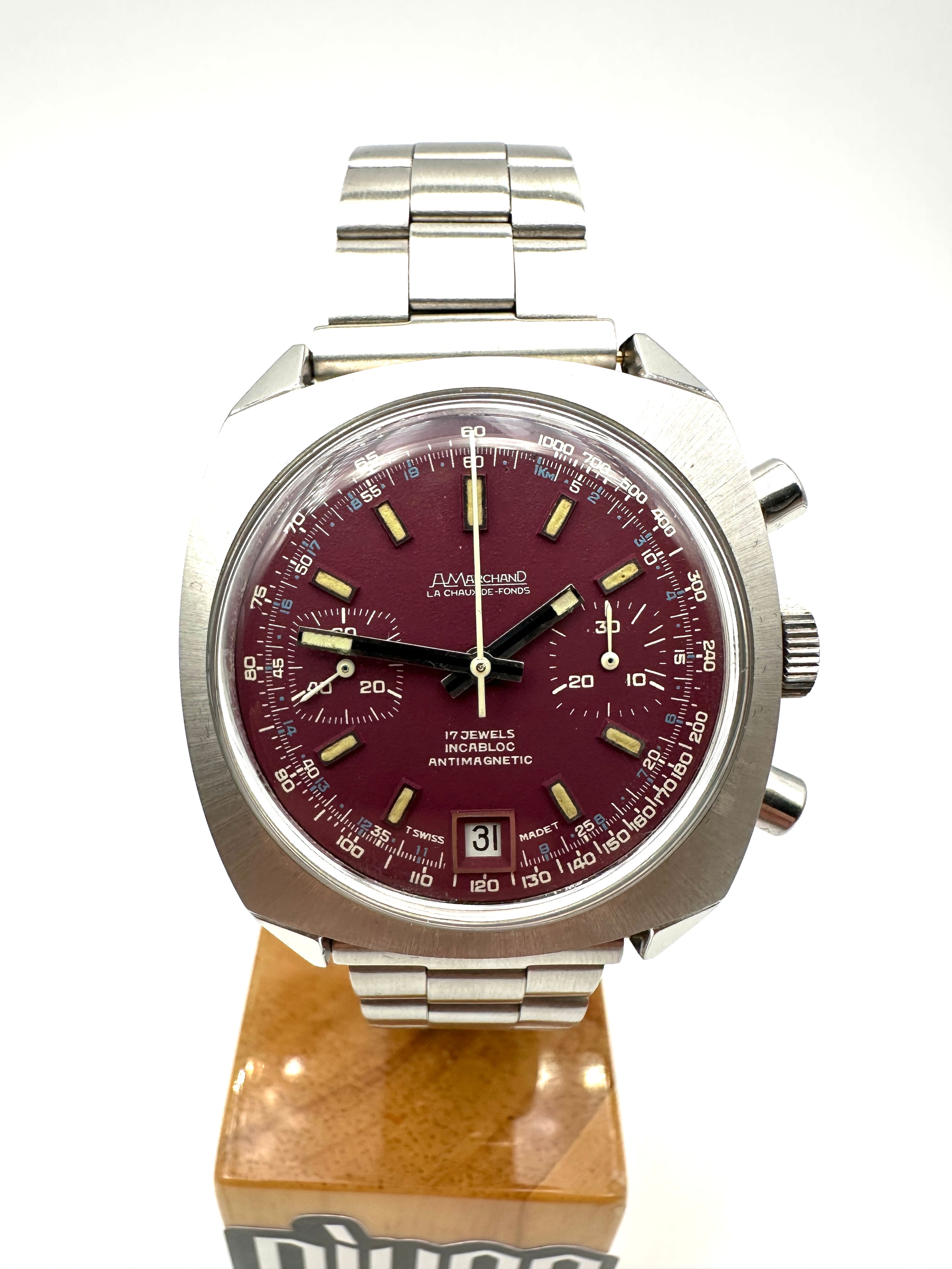 A Marchand La Chaux - De - Fonds - Cronografo Manuale Vintage