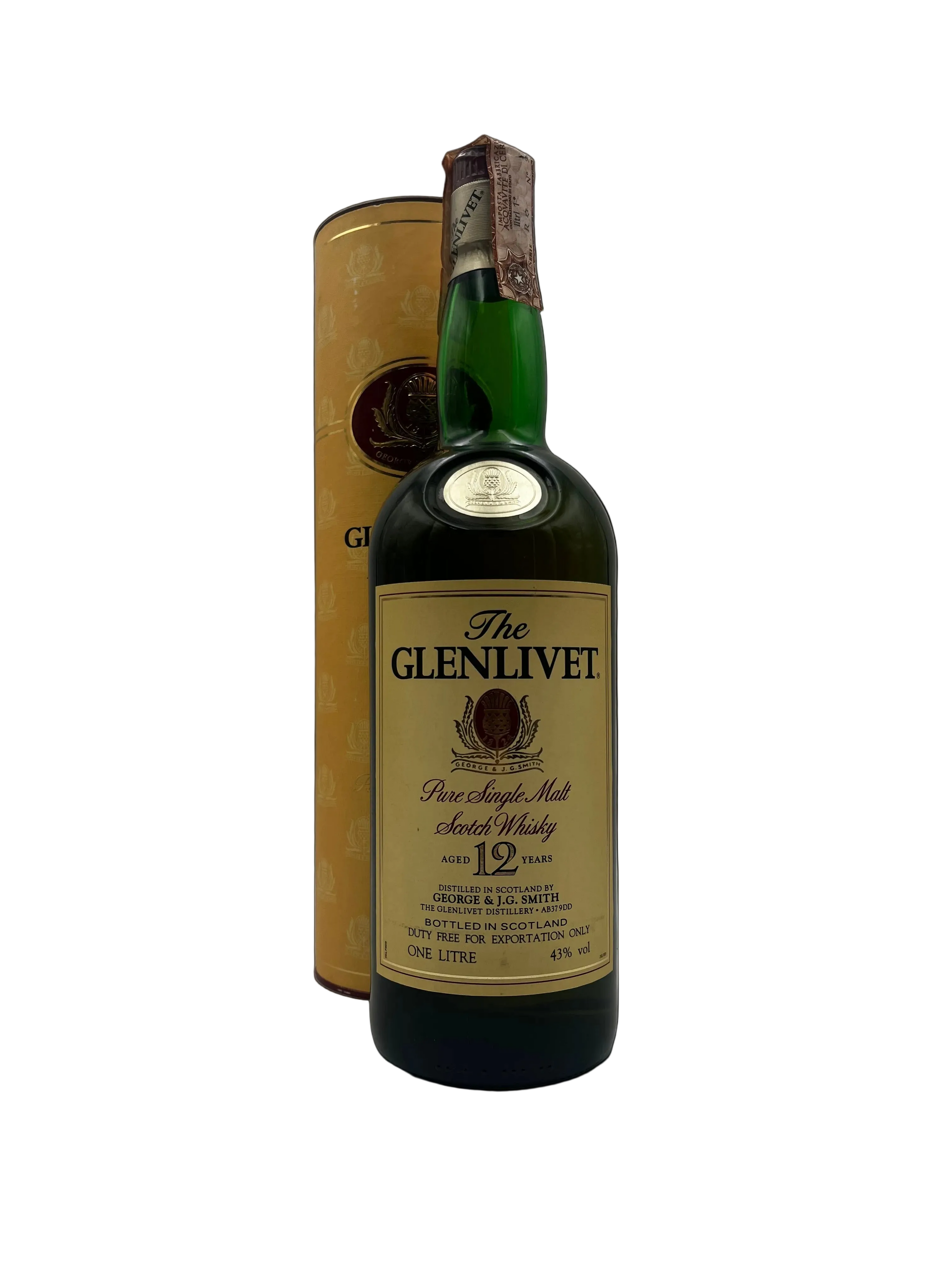 The Glenlivet - 12 YO Pure Single Malt Scotch Whisky - Anni '80s