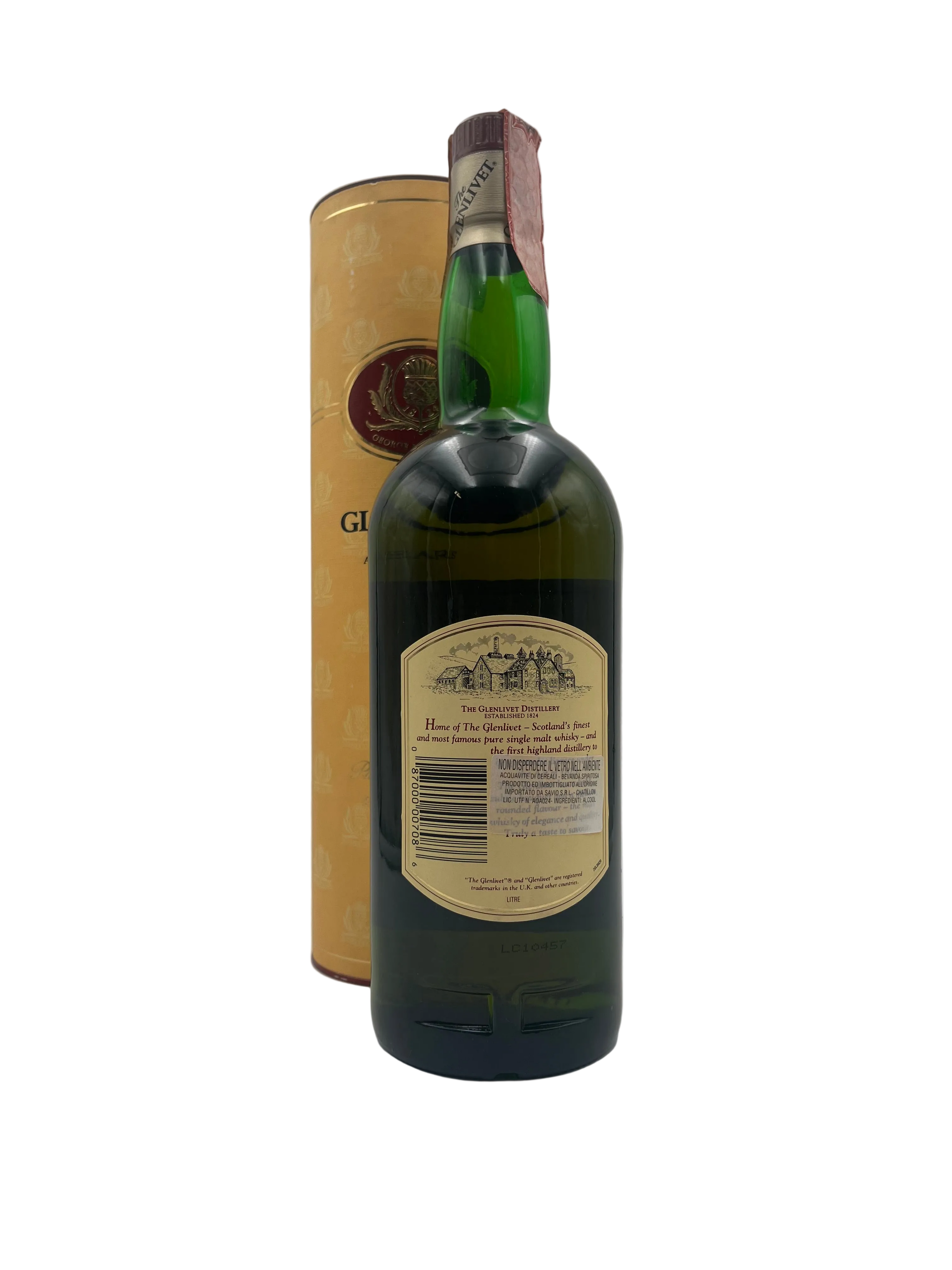 The Glenlivet - 12 YO Pure Single Malt Scotch Whisky - Anni '80s