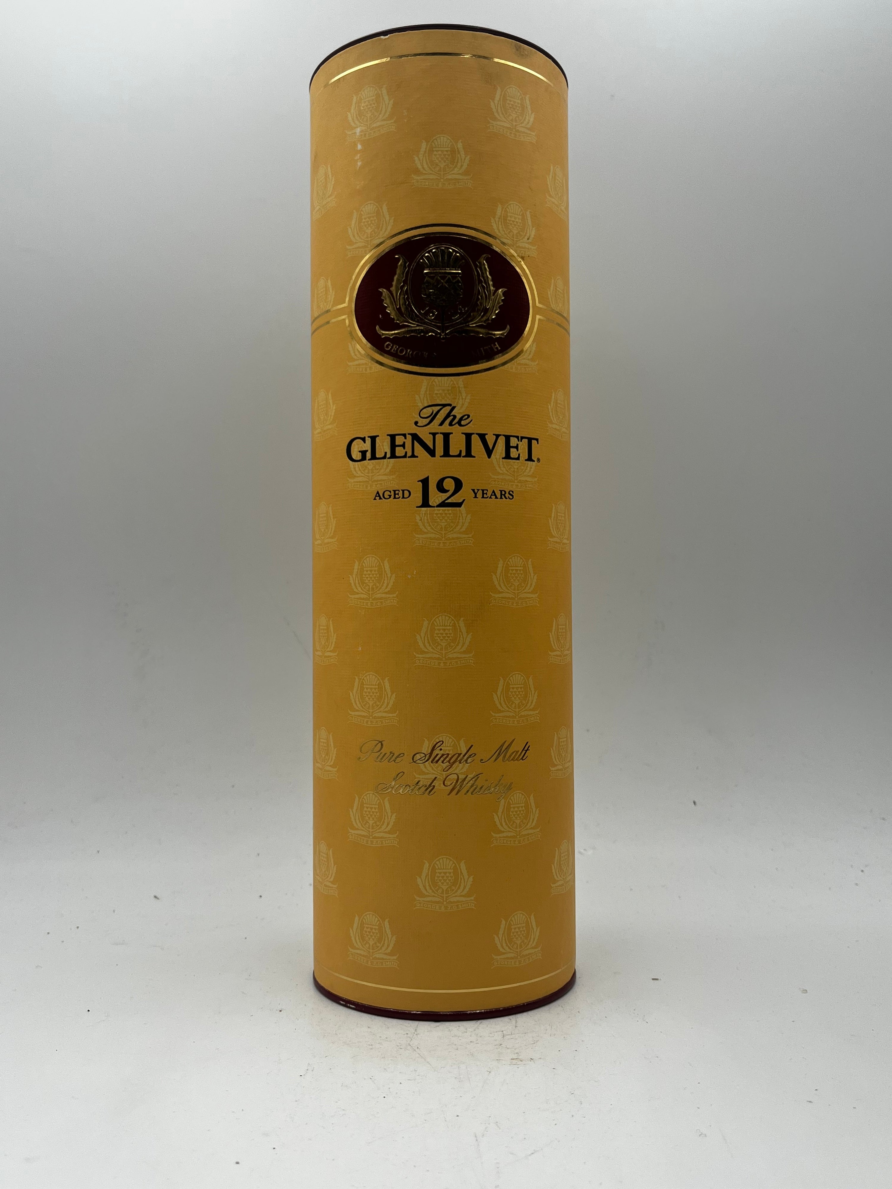 The Glenlivet - 12 YO Pure Single Malt Scotch Whisky - 1990s