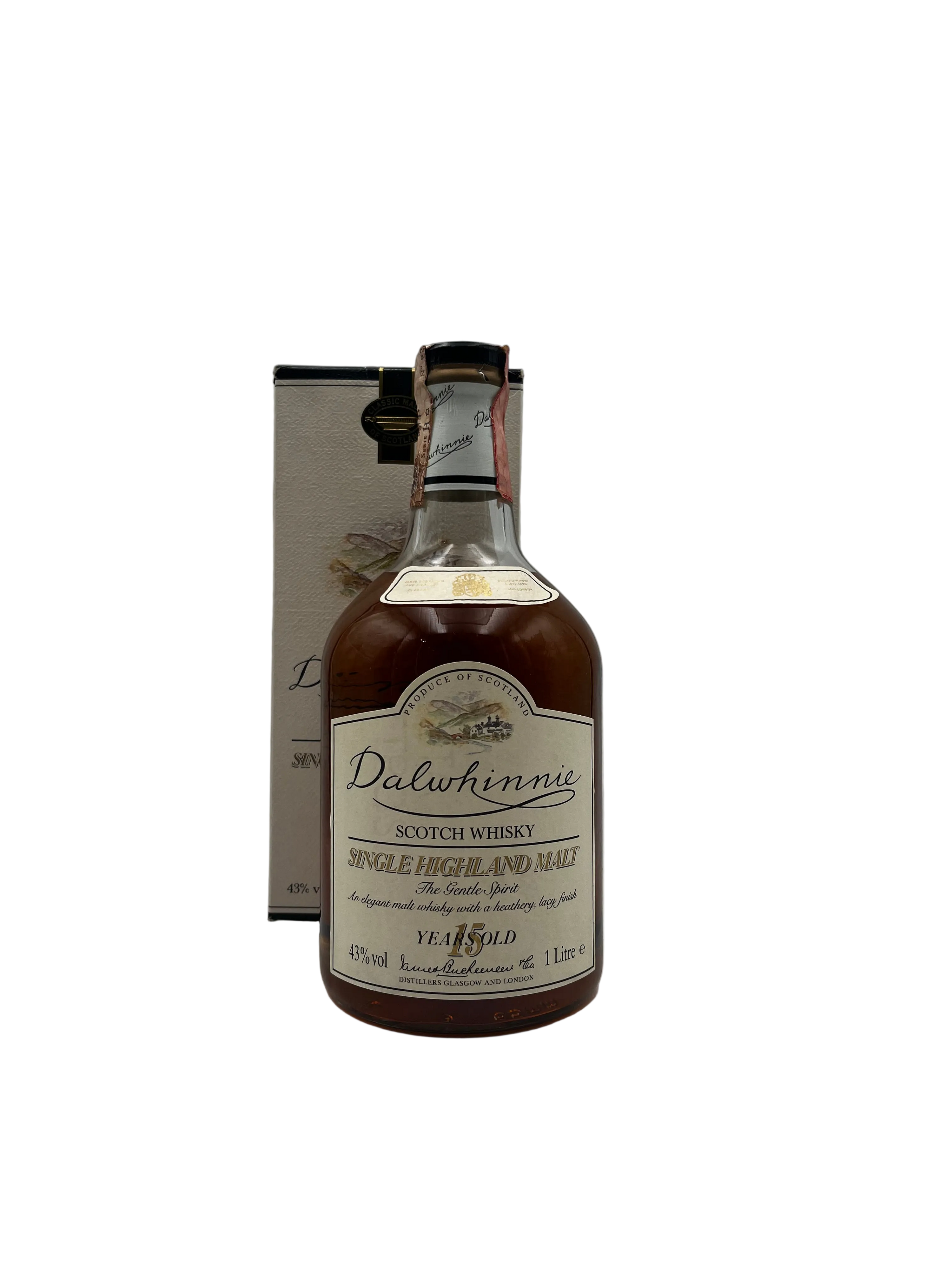 Dalwhinnie - 15 YO Single Highland Malt Scotch Whisky - Anni '80s
