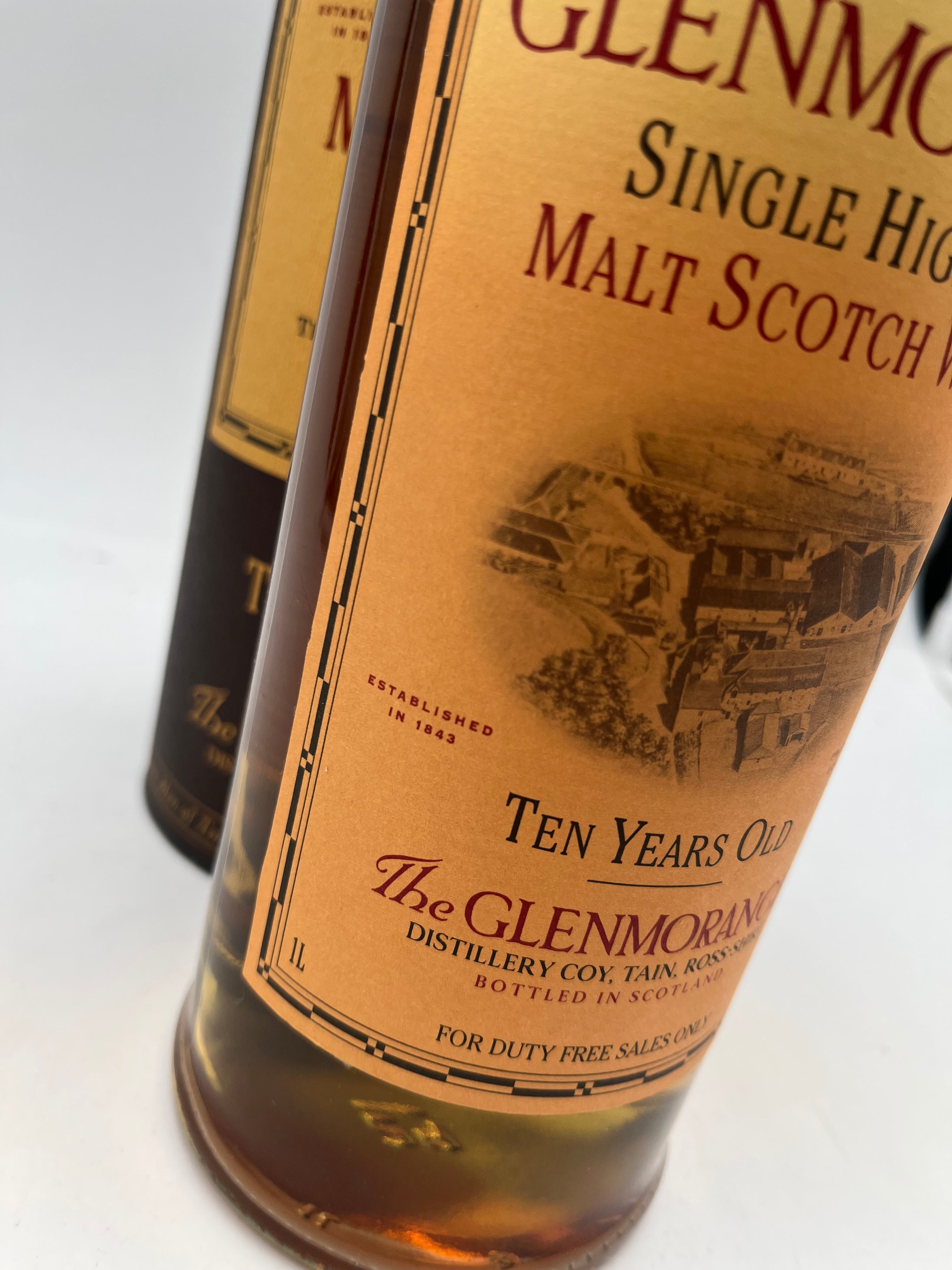 Glenmorangie - 10 YO Single Highland Malt Scotch Whisky - 1980s