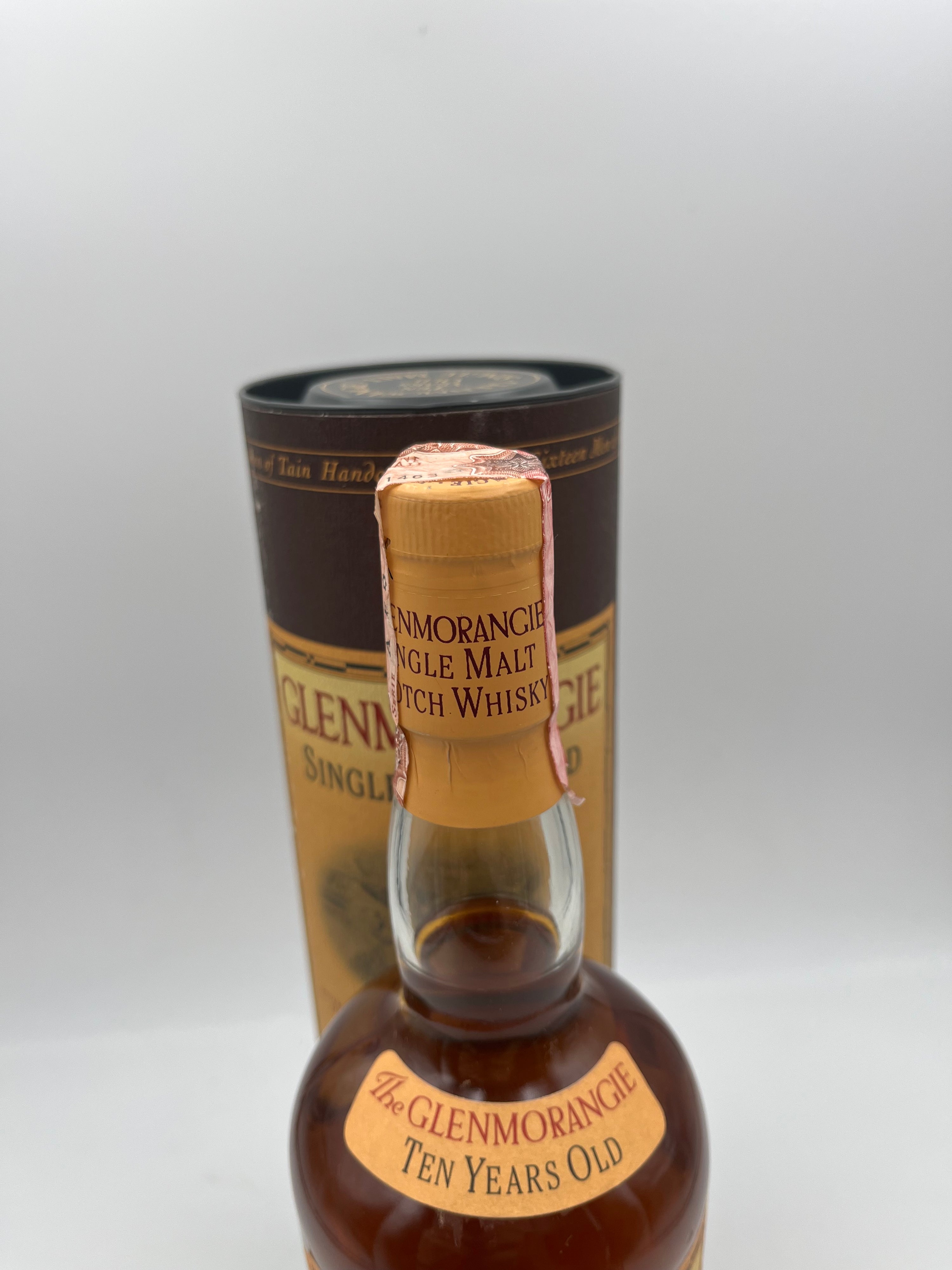 Glenmorangie - 10 YO Single Highland Malt Scotch Whisky - 1980s
