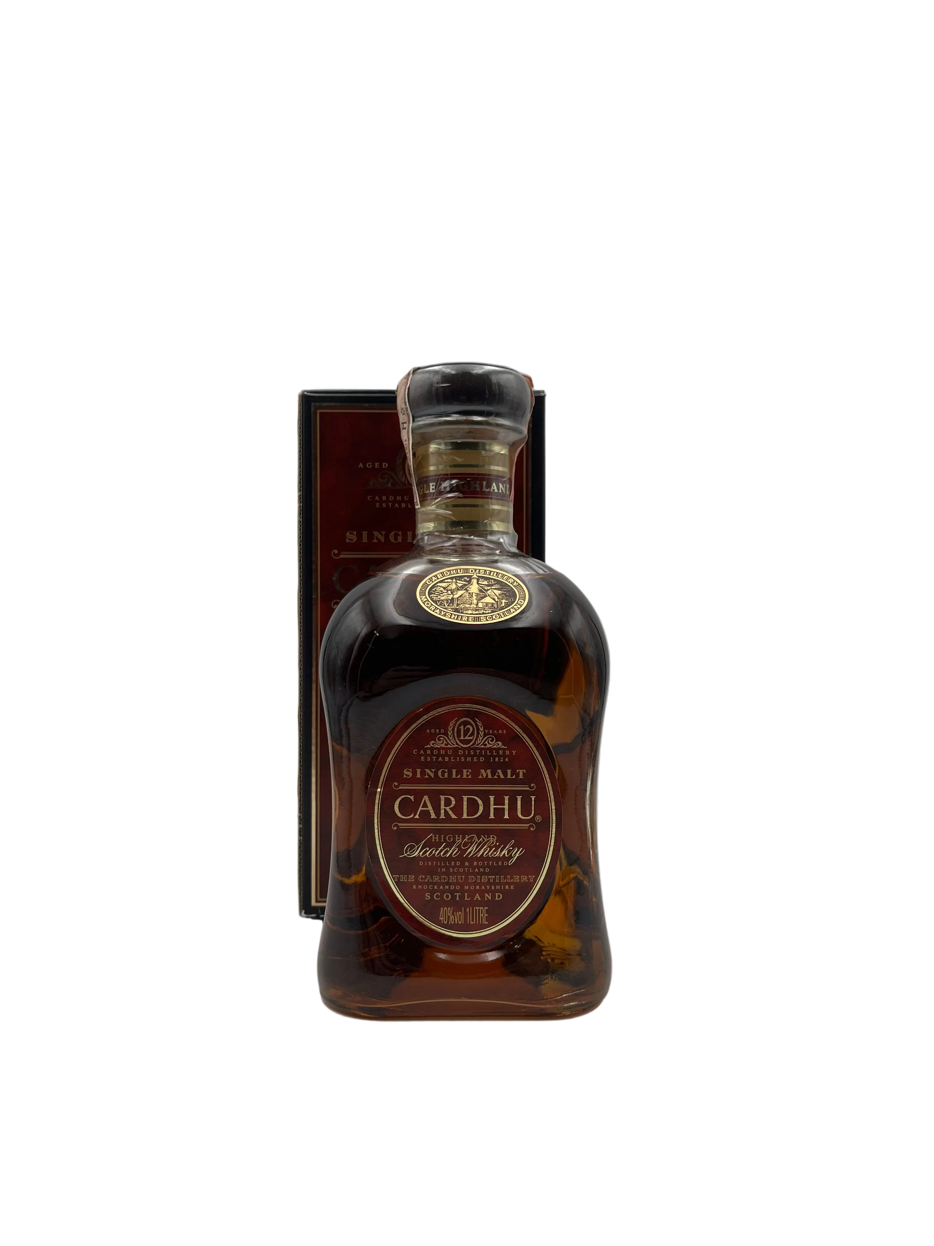 Cardhu - 12 YO Highland Single Malt Scotch Whisky - Anni '90s