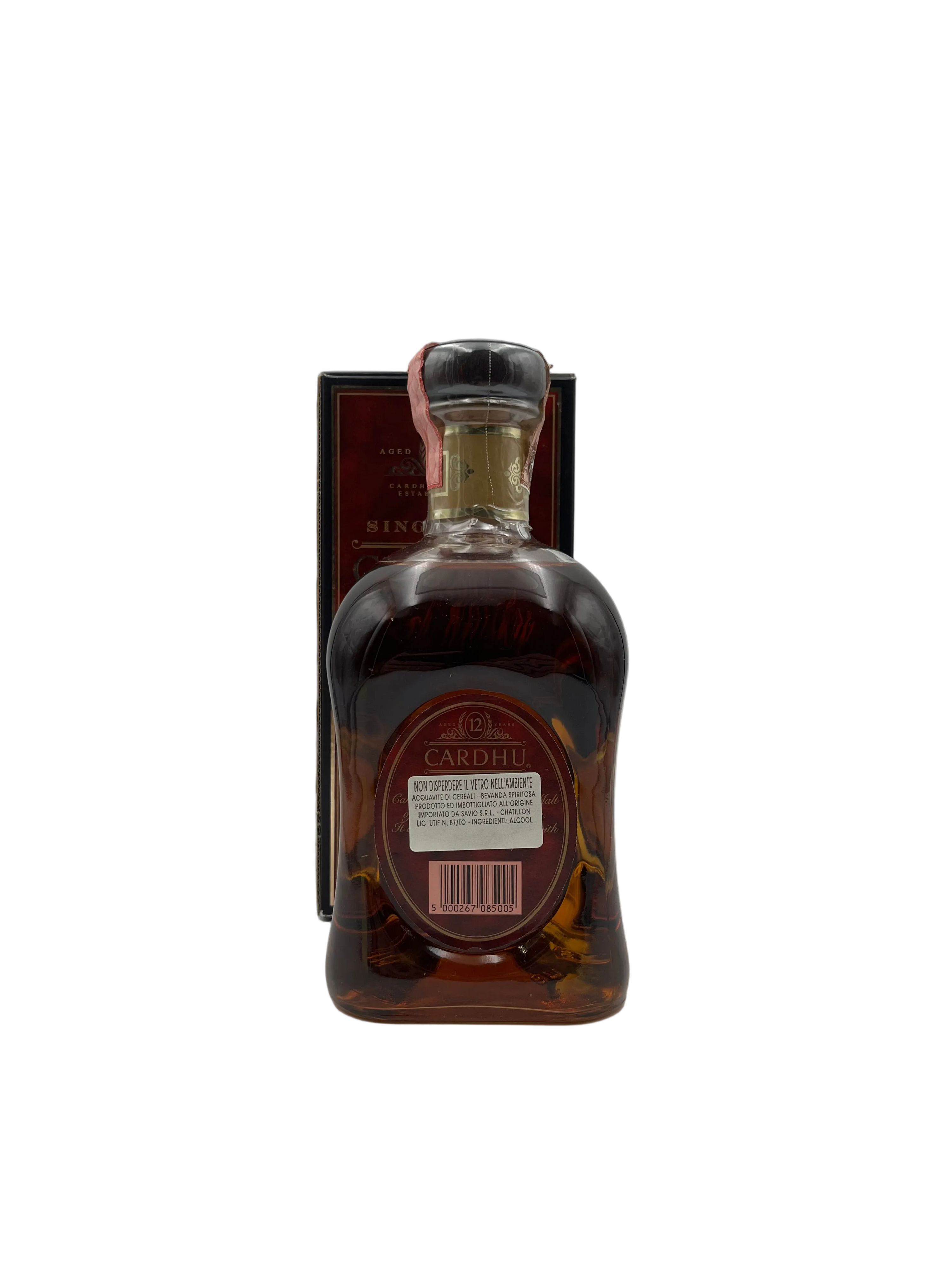 Cardhu - 12 YO Highland Single Malt Scotch Whisky - Anni '90s