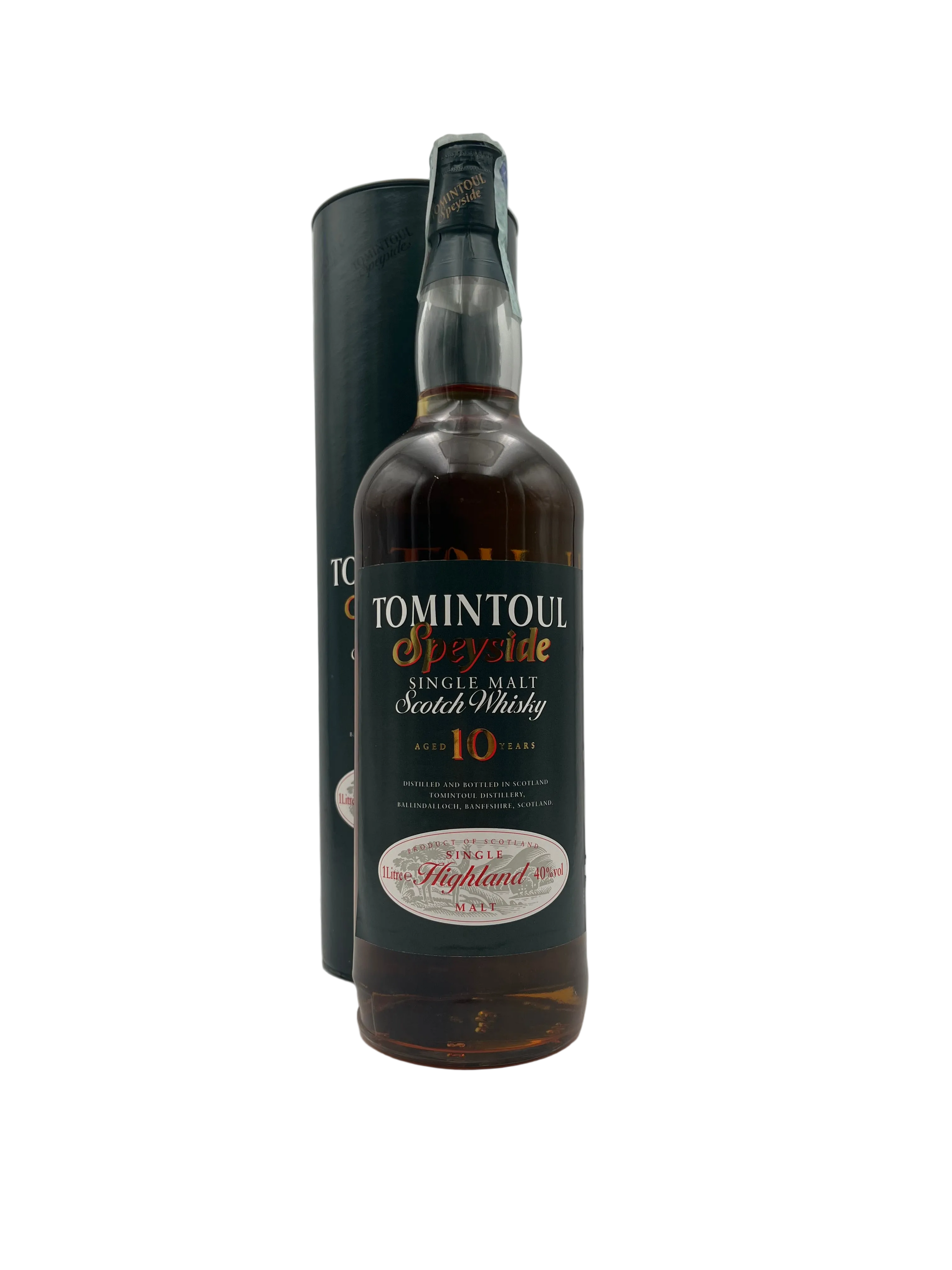Tomintoul - 10 YO Speyside Single Malt Scotch Whisky - Anni '00s