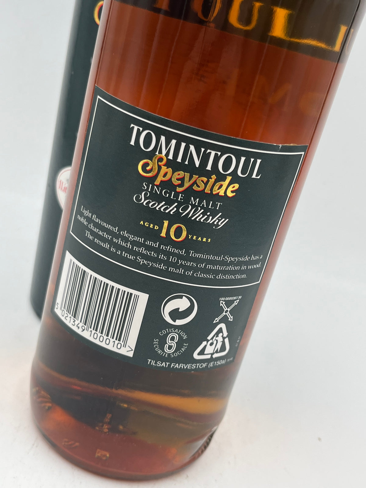 Tomintoul - 10 YO Speyside Single Malt Scotch Whisky - 2000s