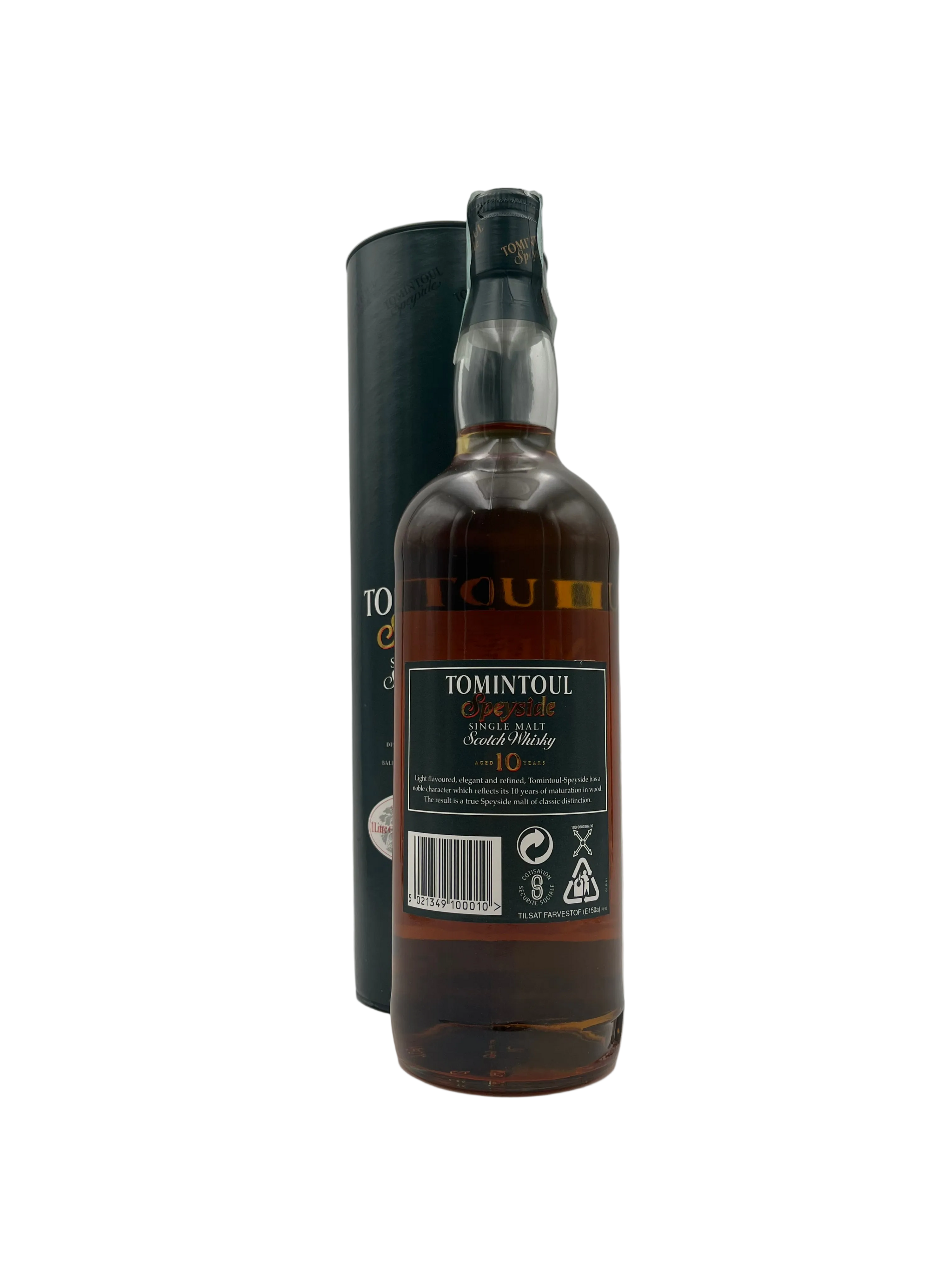 Tomintoul - 10 YO Speyside Single Malt Scotch Whisky - Anni '00s