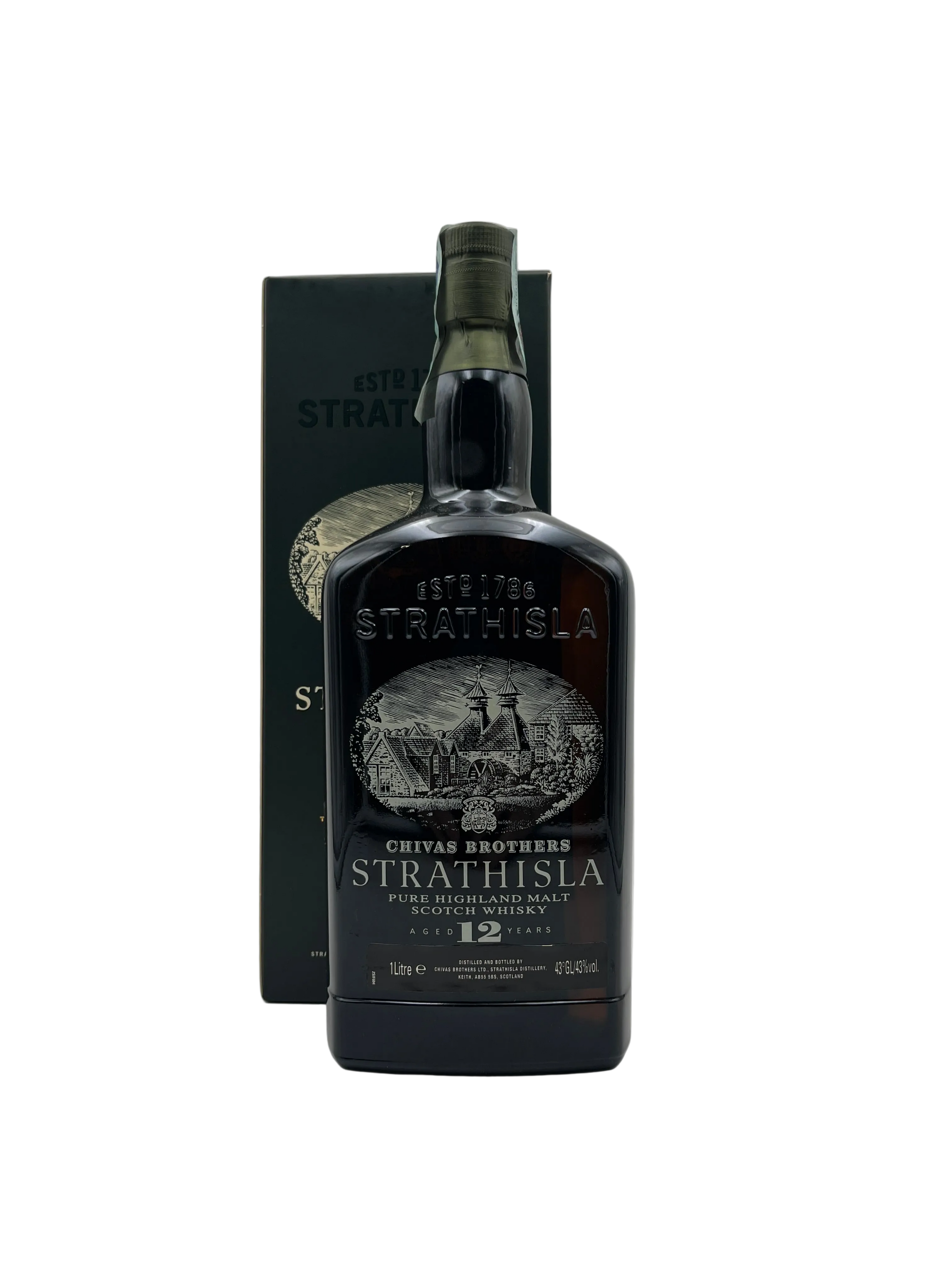 Strathisla - 12 YO Pure Highland Malt Scotch Whisky - Anni '00s