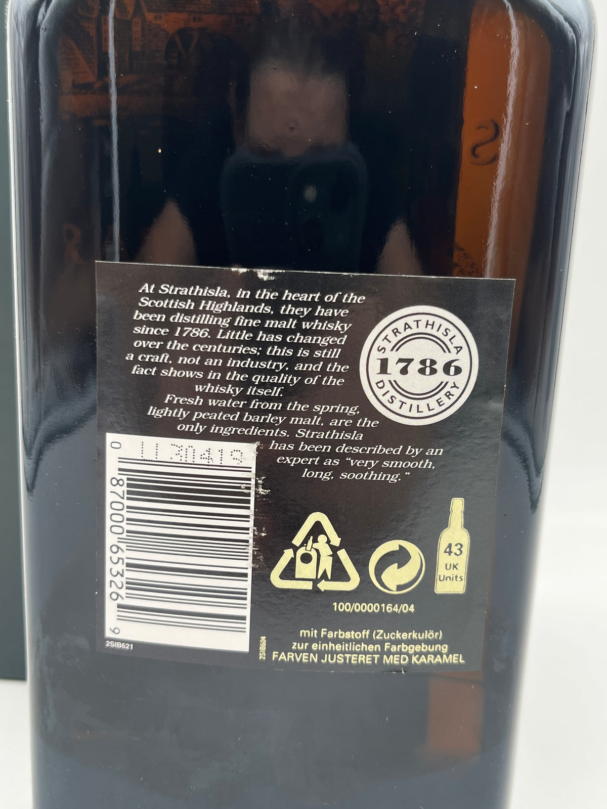 Strathisla - 12 YO Pure Highland Malt Scotch Whisky - 2000s