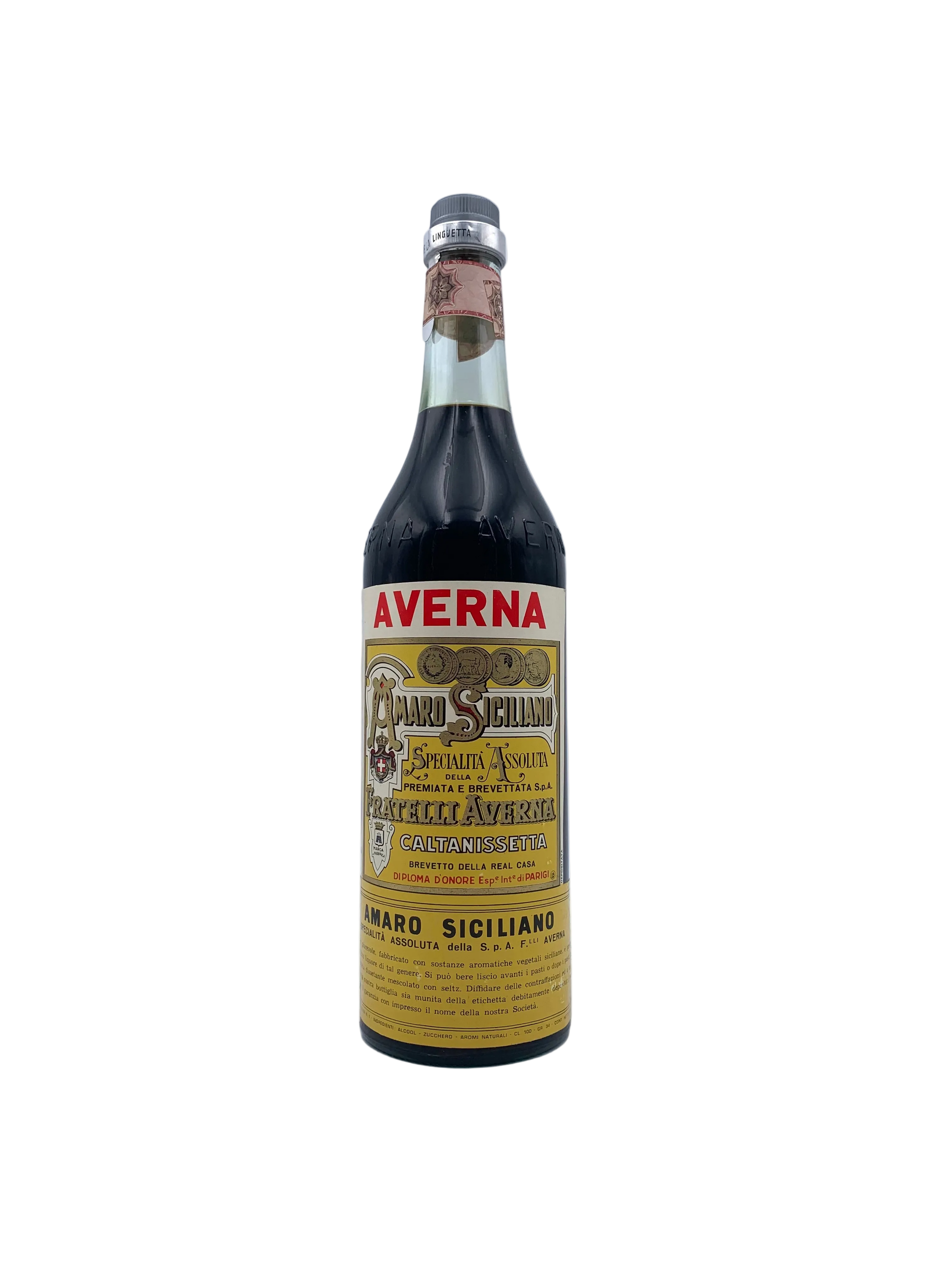 F.lli Averna - Averna Amaro Siciliano - Anni '60s
