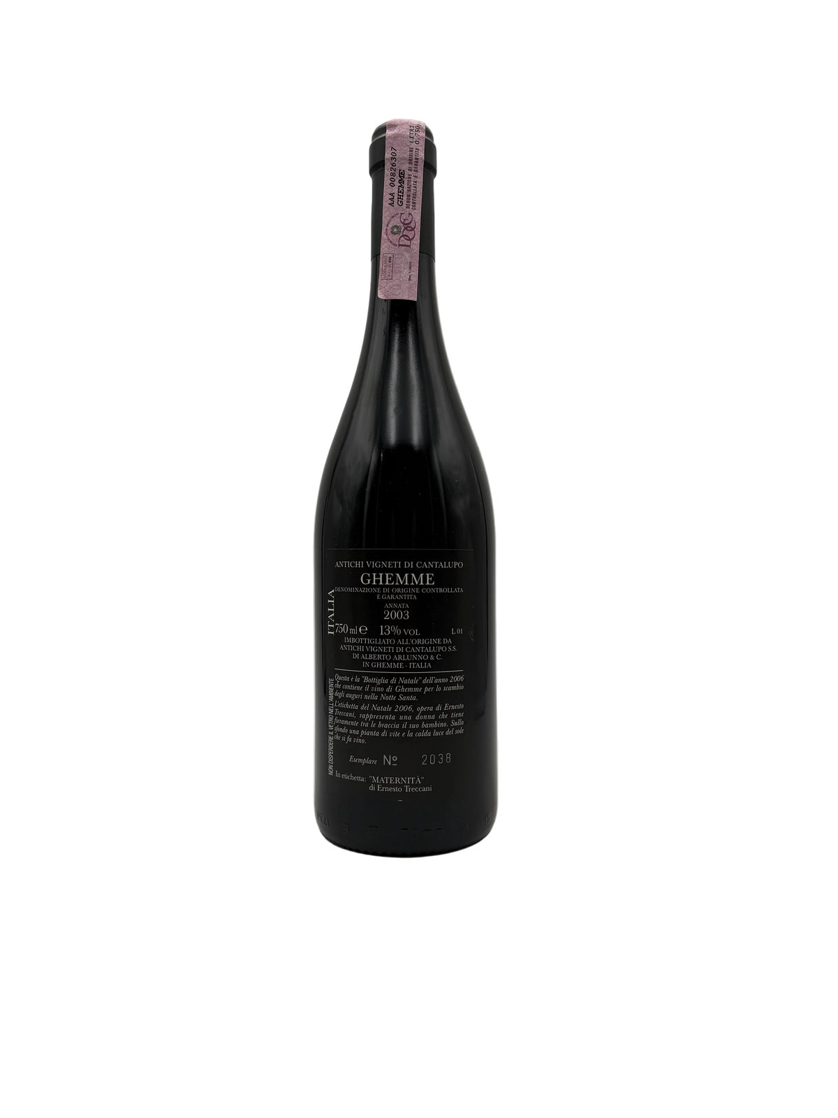 2003 - Antichi Vigneti di Cantalupo - Ghemme Maternità