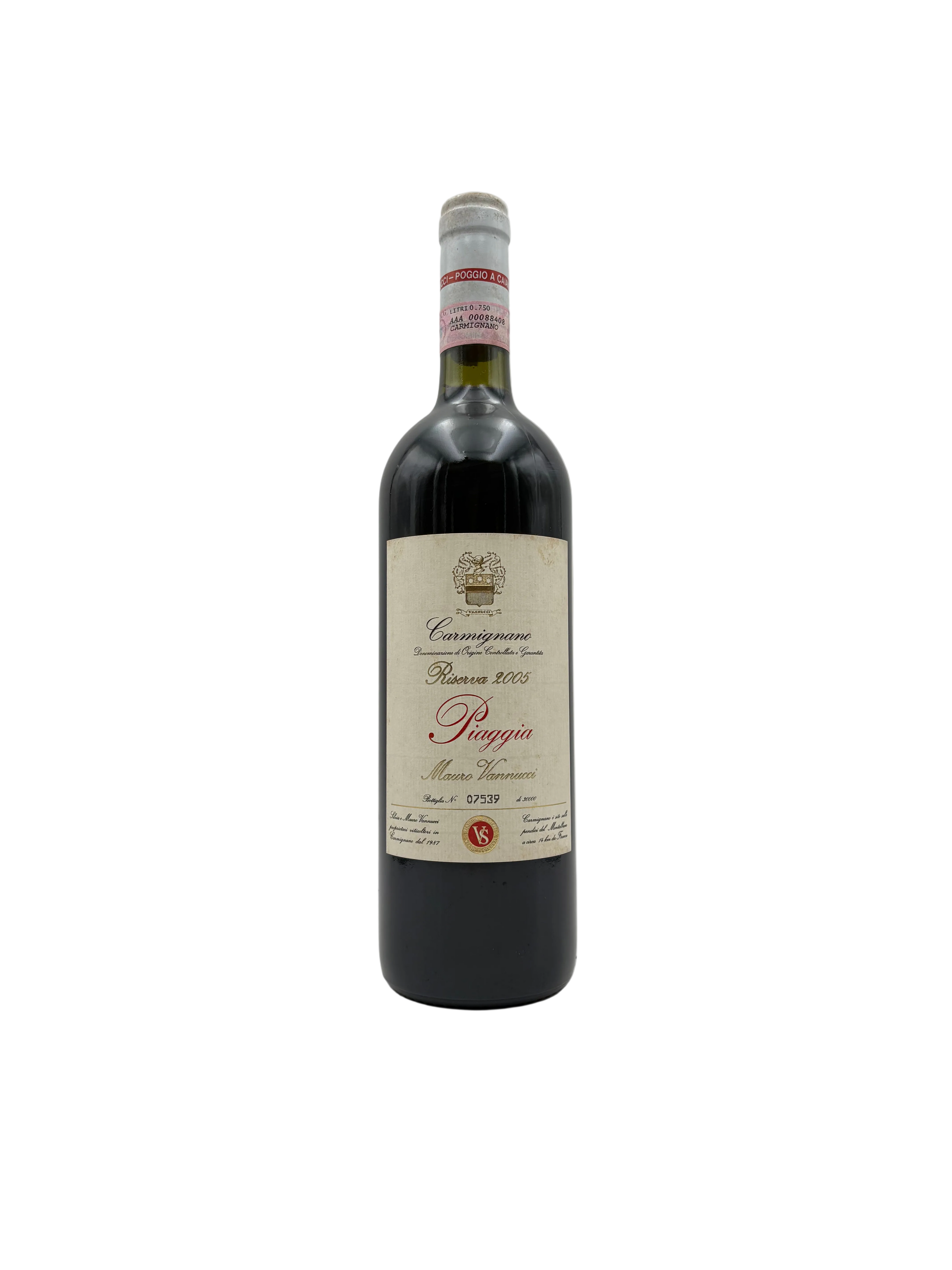 2005 - Piaggia - Carmignano Riserva Mauro Vannucci