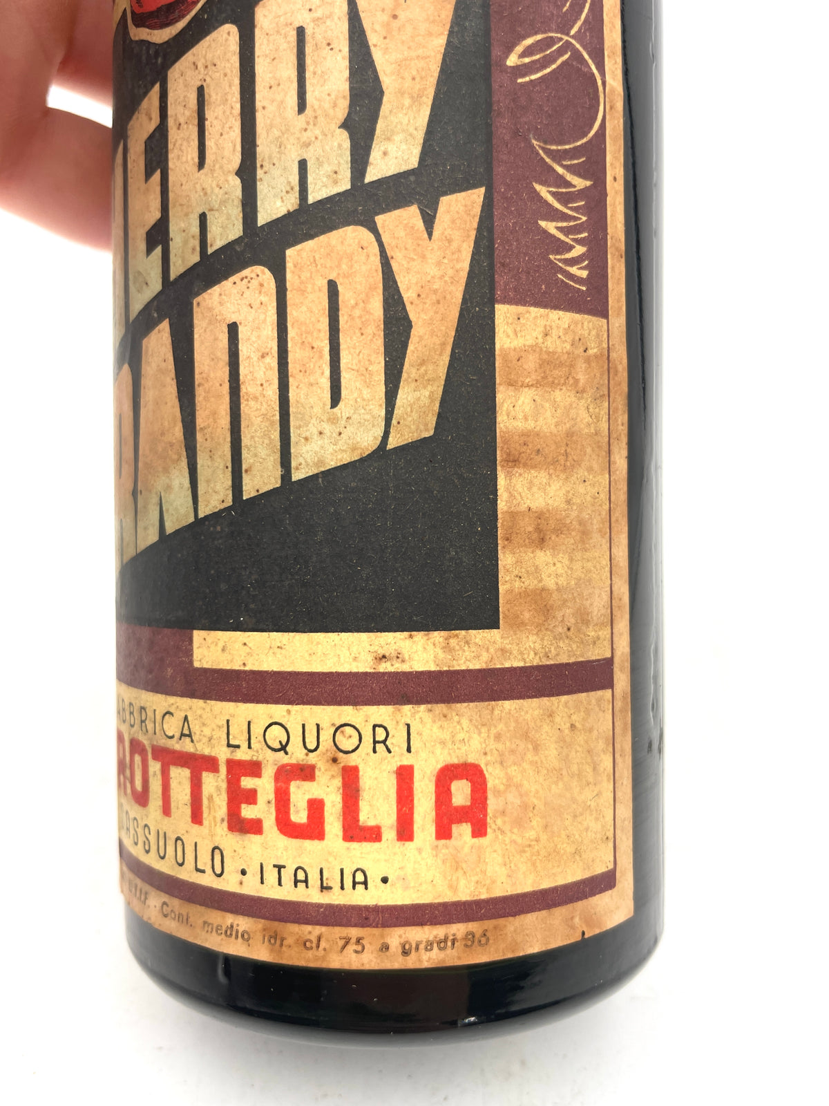 A. Rotteglia - Cherry Brandy - Seal Fascist Era 1930s/1940s