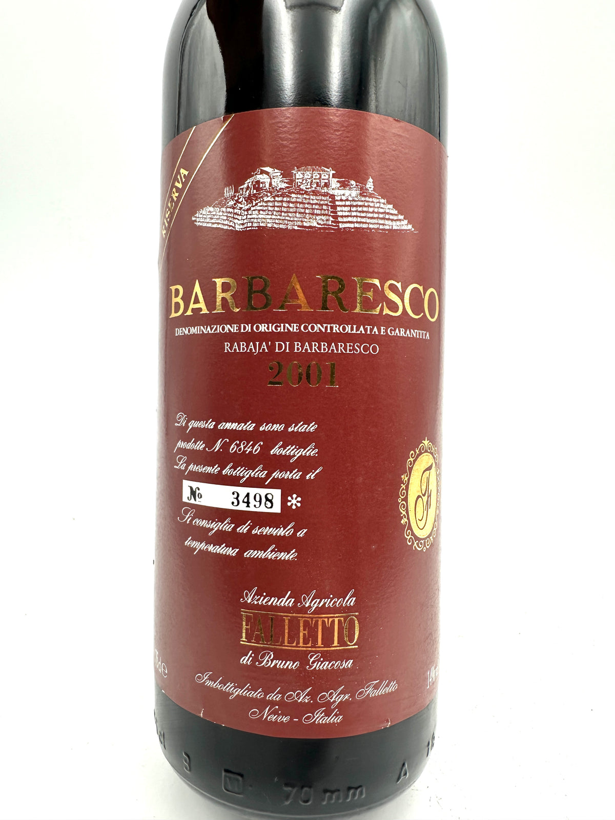 2001 - Bruno Giacosa - Barbaresco Riserva Rabaja'