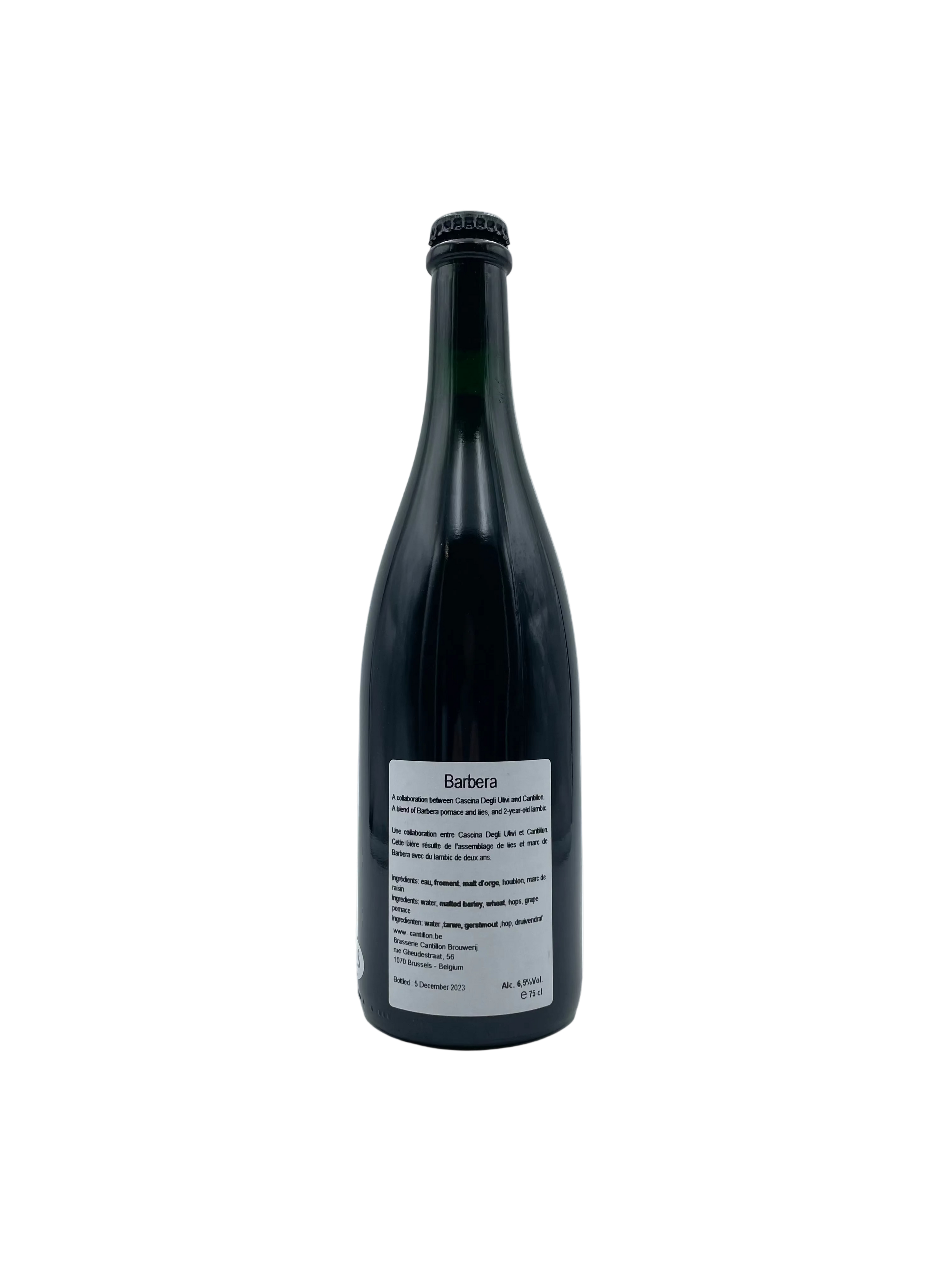 Cantillon - Cascina Degli Ulivi Barbera - Bottled 2023