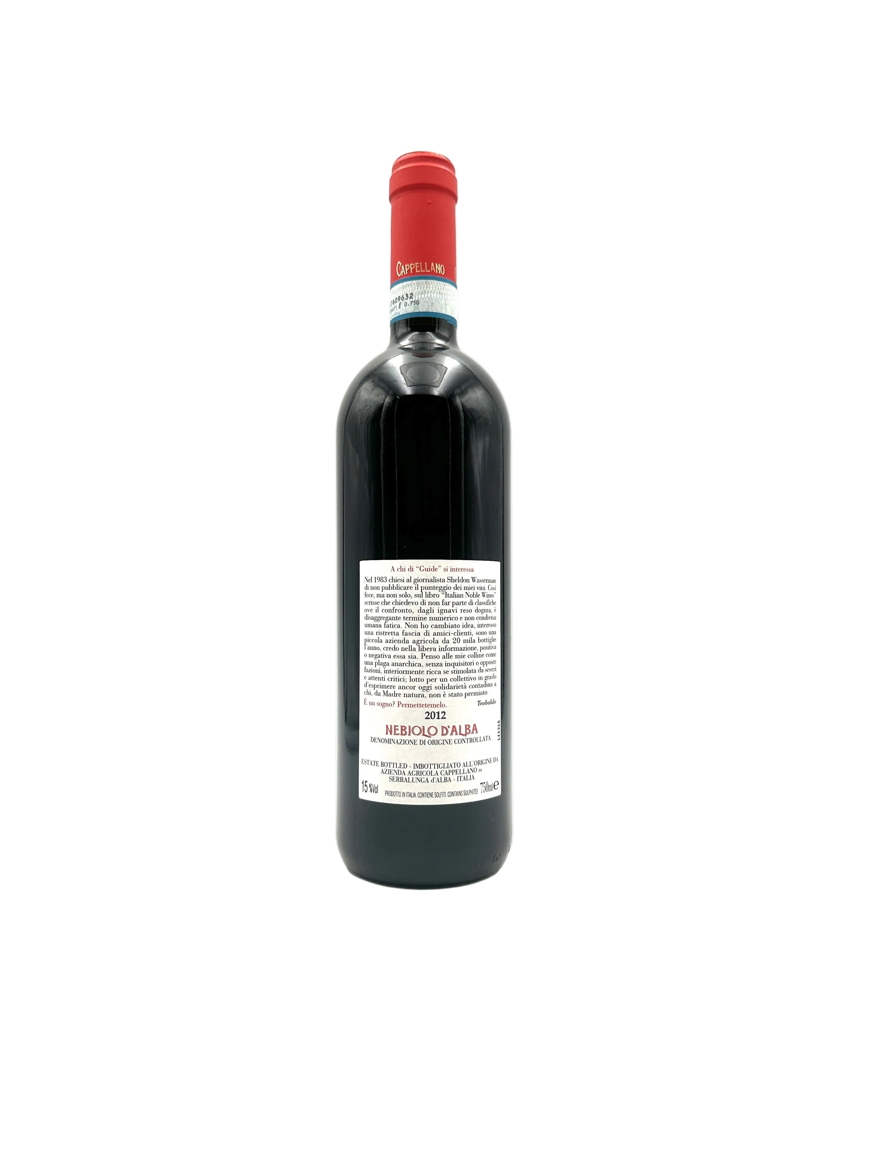2012 - Cappellano - Nebbiolo d'Alba