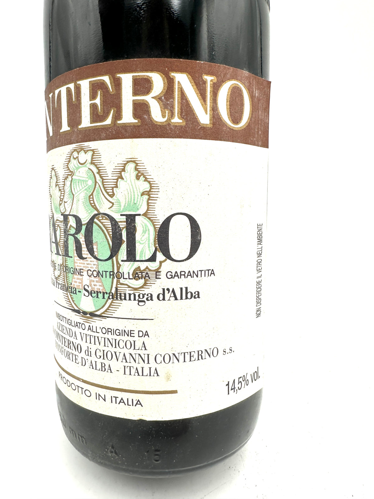 1998 - Giacomo Conterno - Barolo France