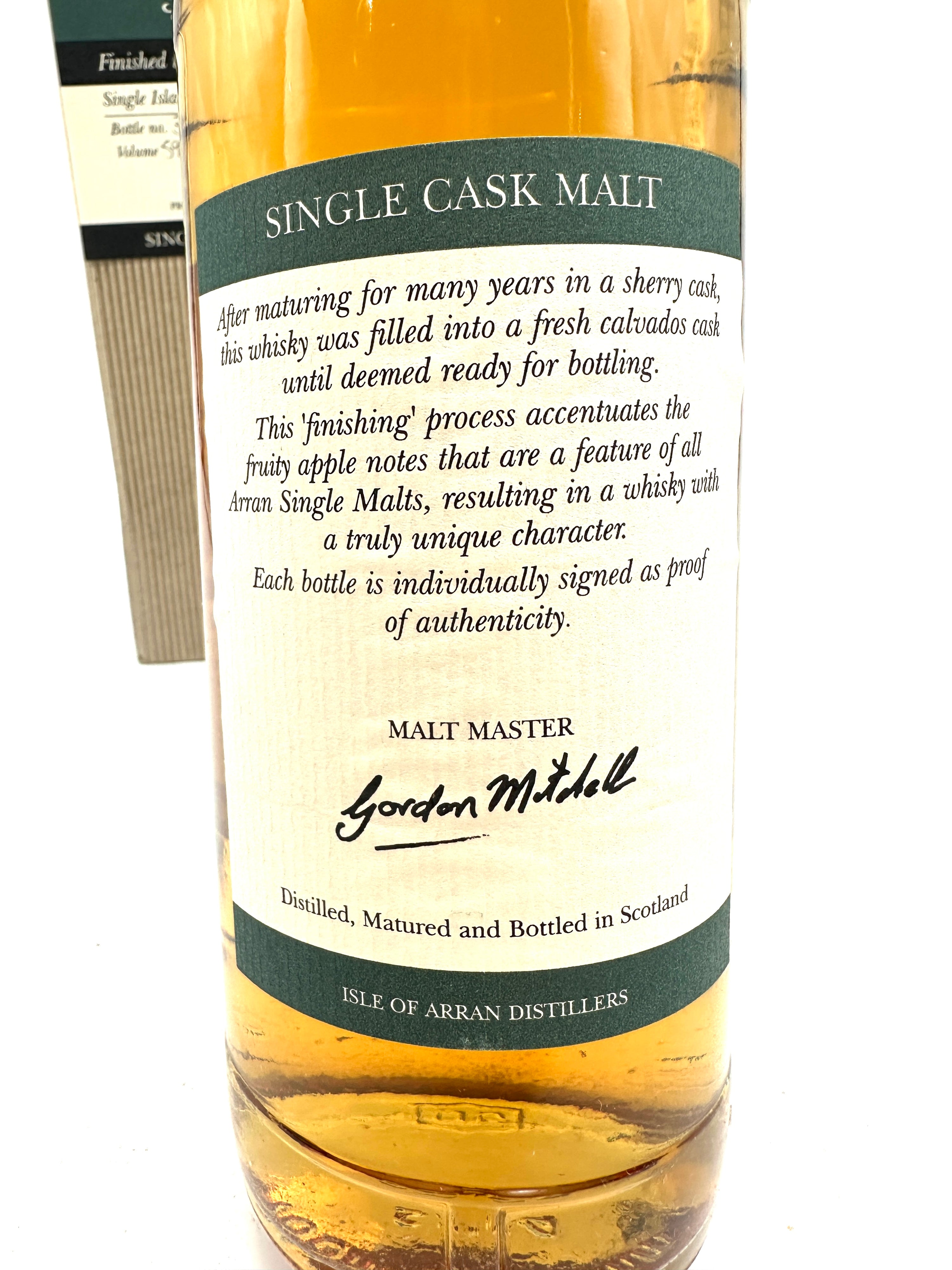 Bottl. 2005 - Arran - Calvados Cask Single Island Malt Scotch Whisky