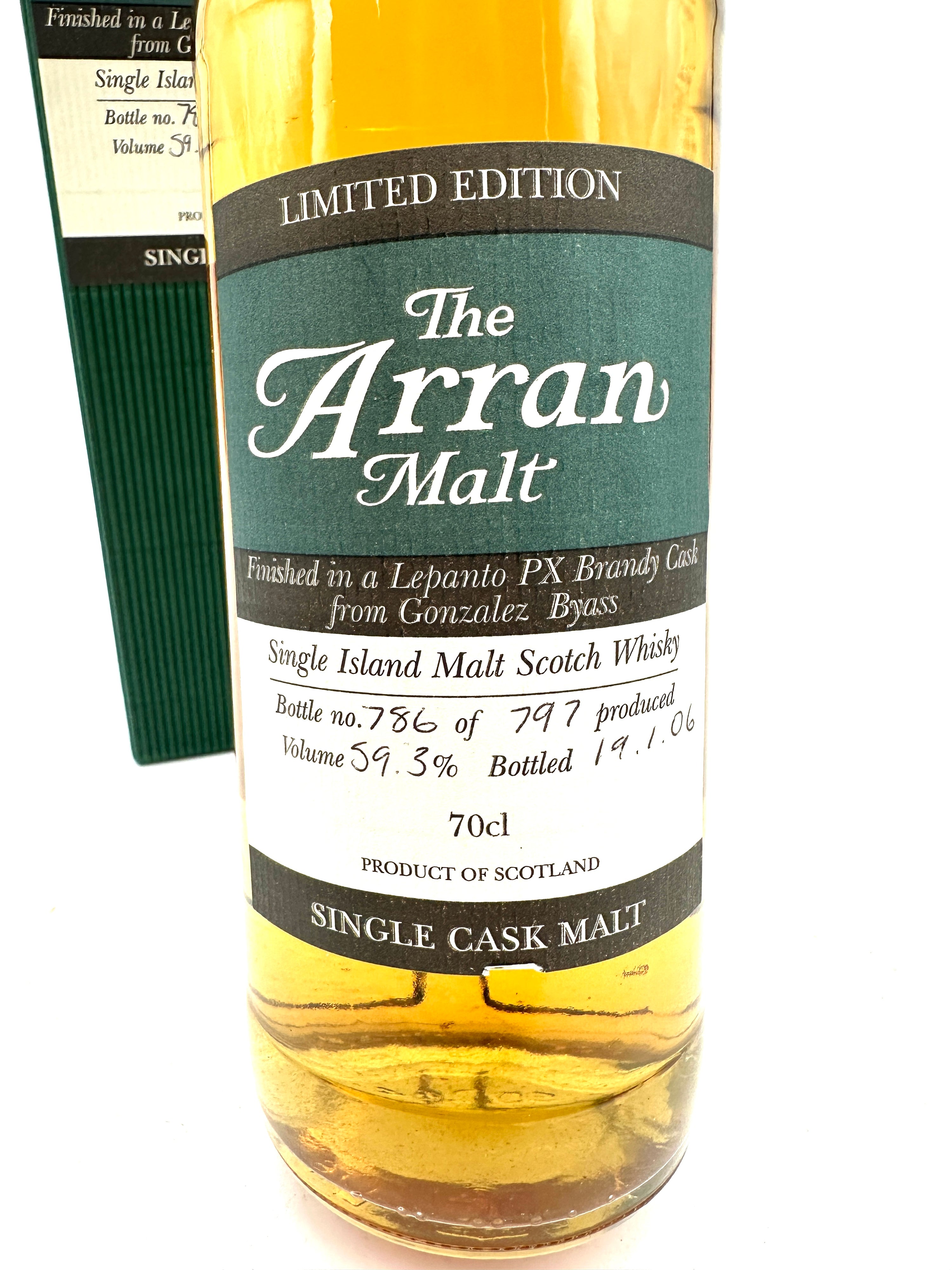 Bottl. 2006 - Arran - PX Brandy Single Island Malt Scotch Whisky