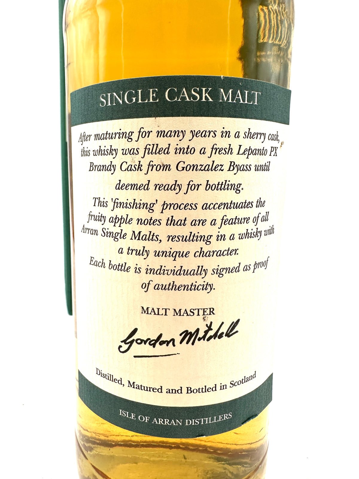 Bottl. 2006 - Arran - PX Brandy Single Island Malt Scotch Whisky