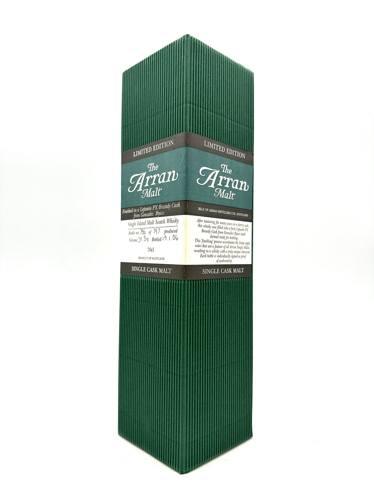 Bottl. 2006 - Arran - PX Brandy Single Island Malt Scotch Whisky