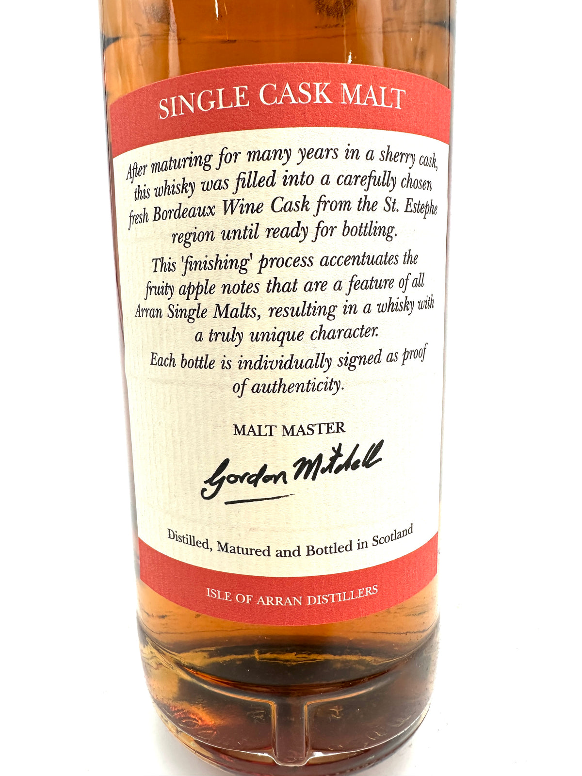 Bottl. 2005 - Arran - Bordeaux Cask Single Island Malt Scotch Whisky