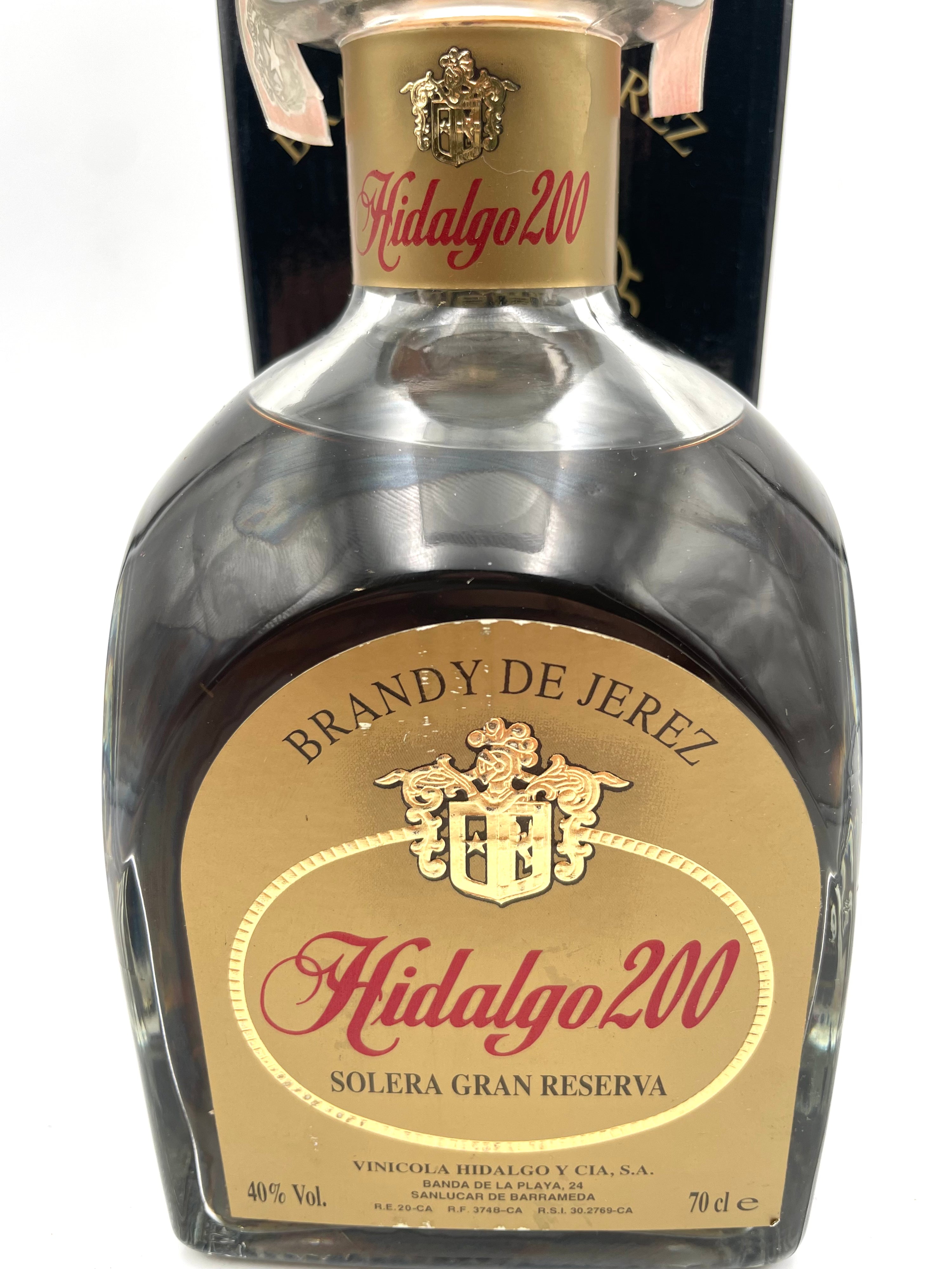 Hidalgo 200 - Brandy De Jerez Solera Gran Reserva - 2000s