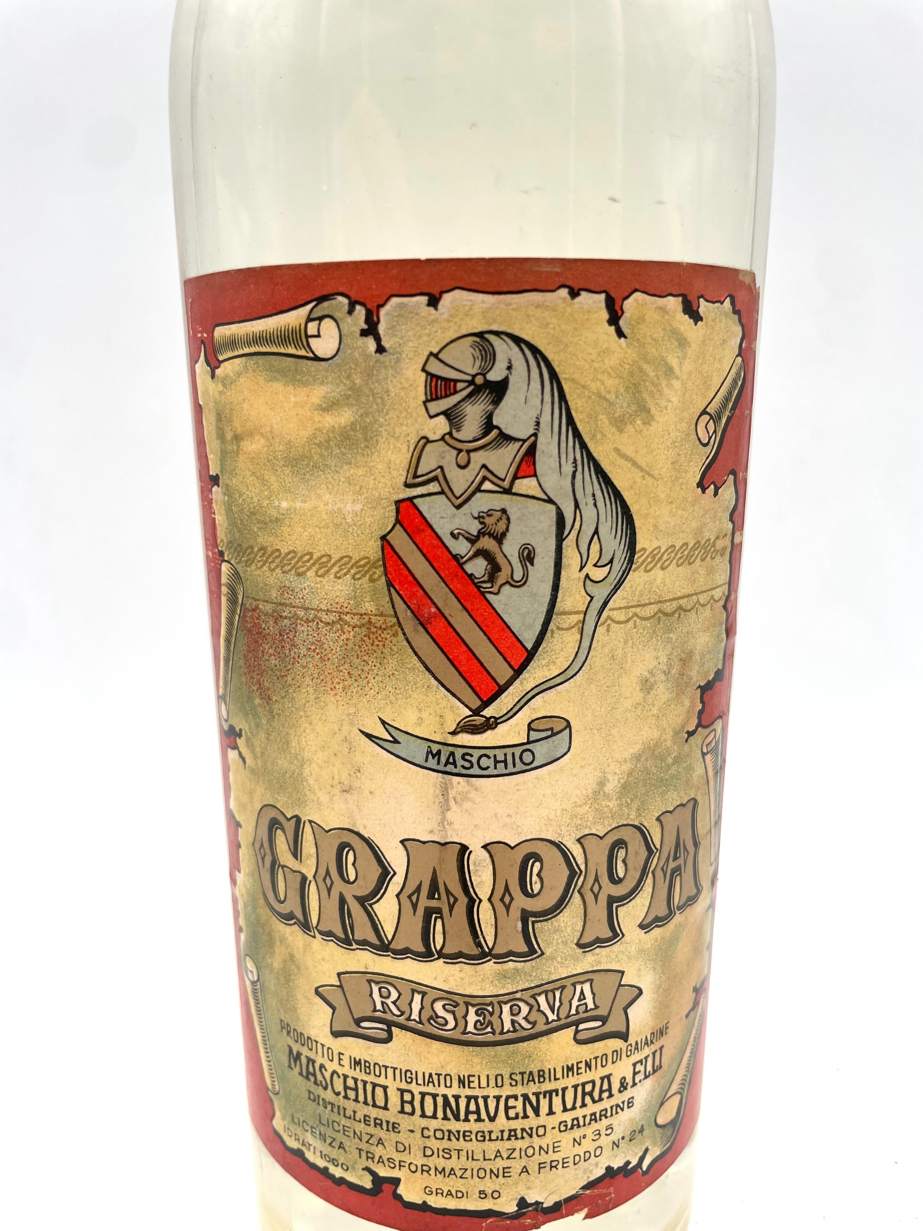Bonaventura Maschio - Grappa Riserva - 1960s