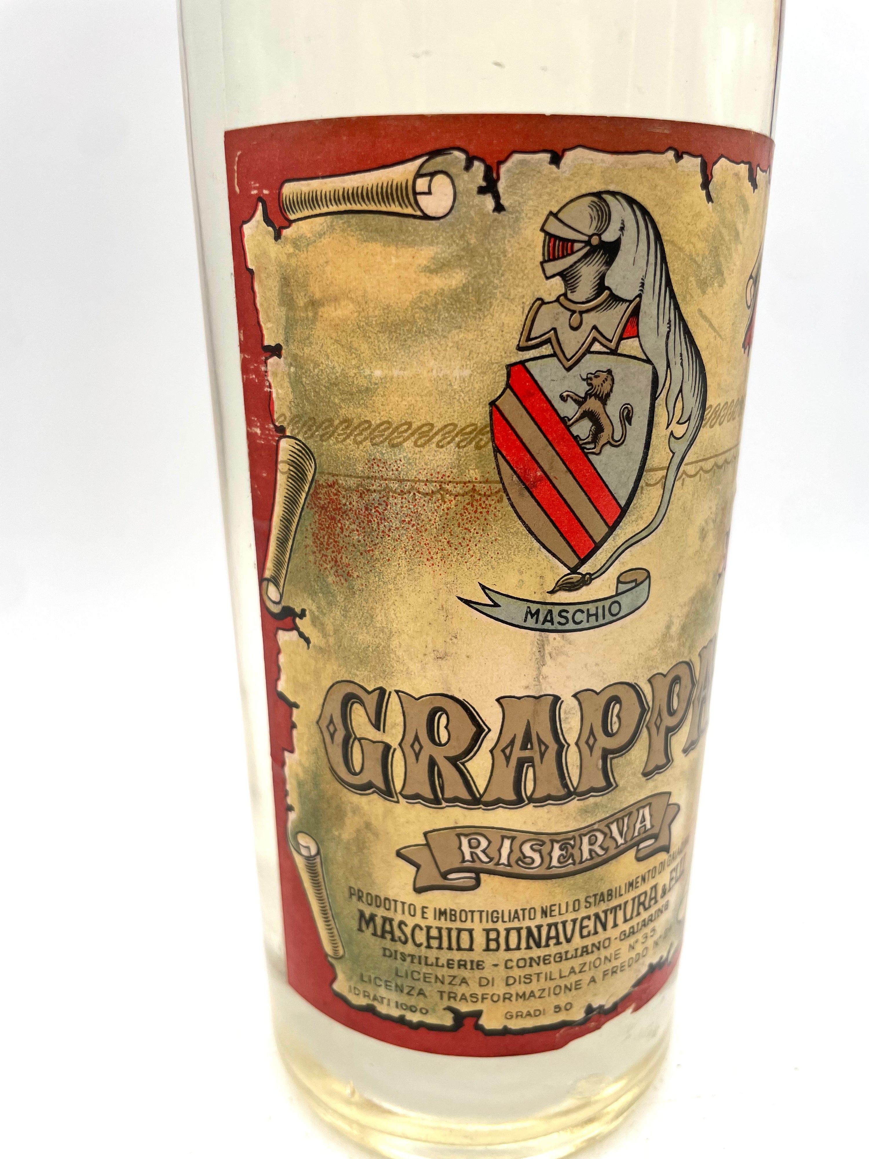 Bonaventura Maschio - Grappa Riserva - 1960s