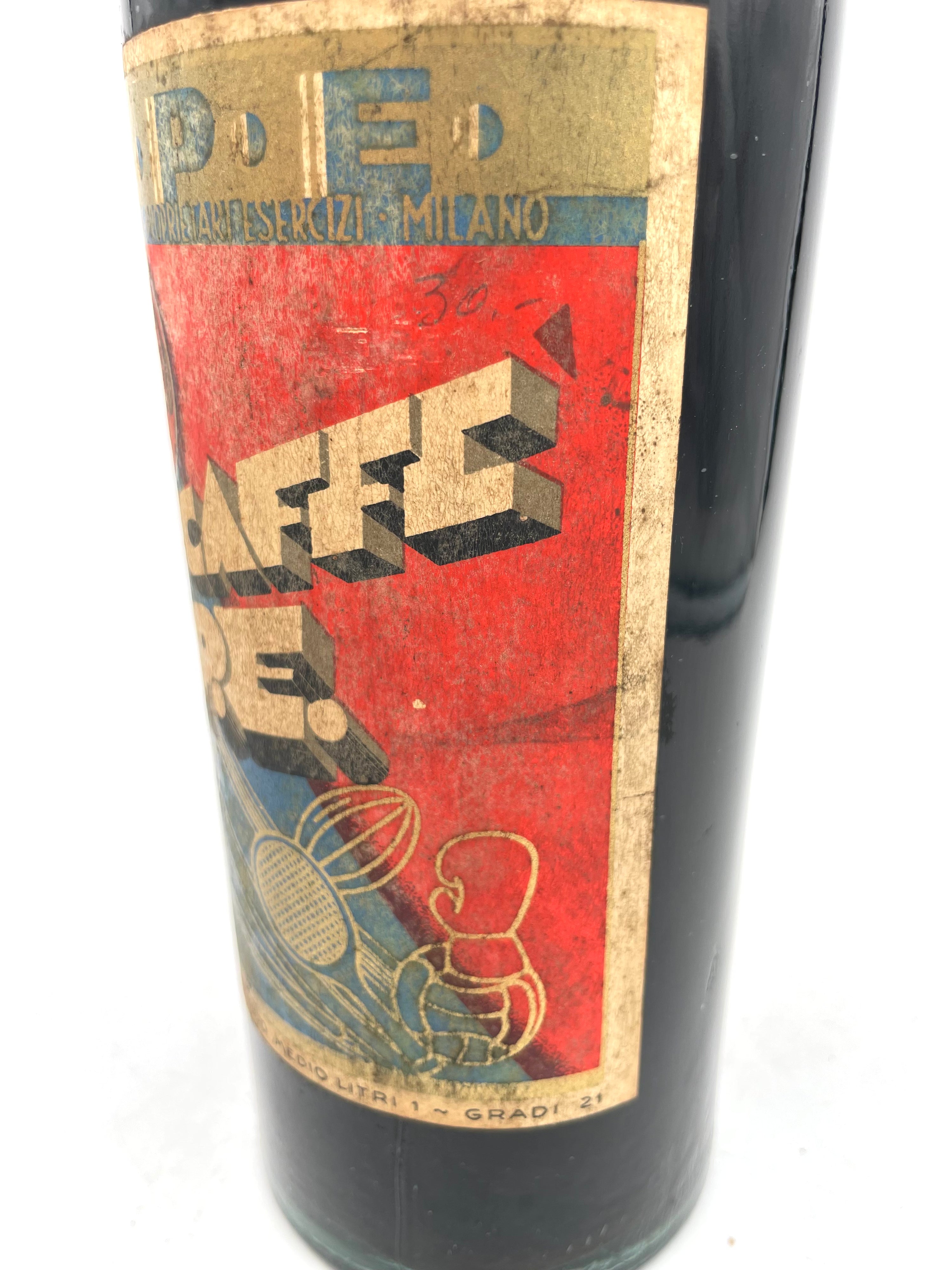 A.P.E. - Coffee Liqueur - Fascist Seal 1930s / 1940s