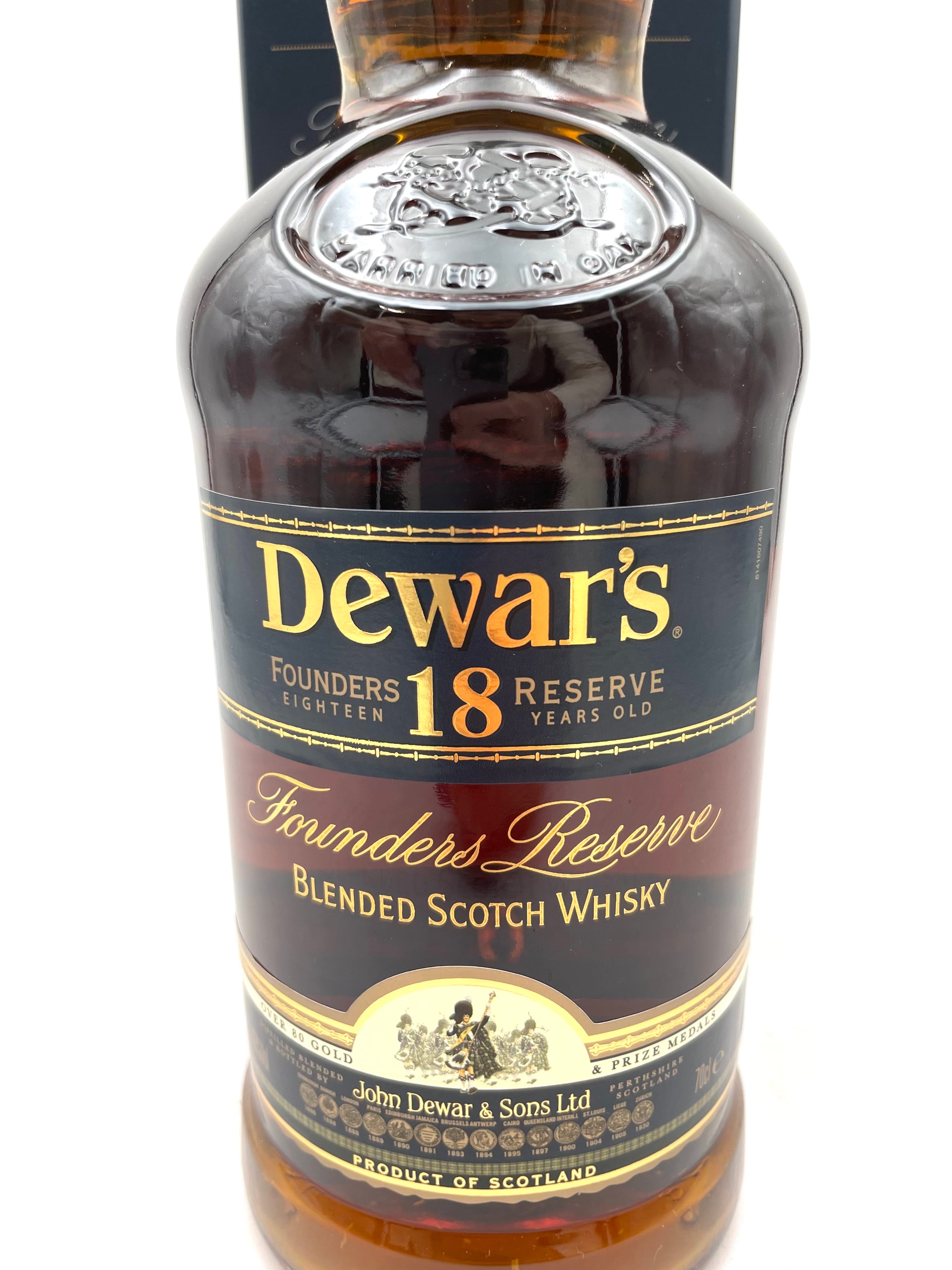 John Dewar's - 18 YO Founders Reserve Blended Scotch Whisky - 2000s