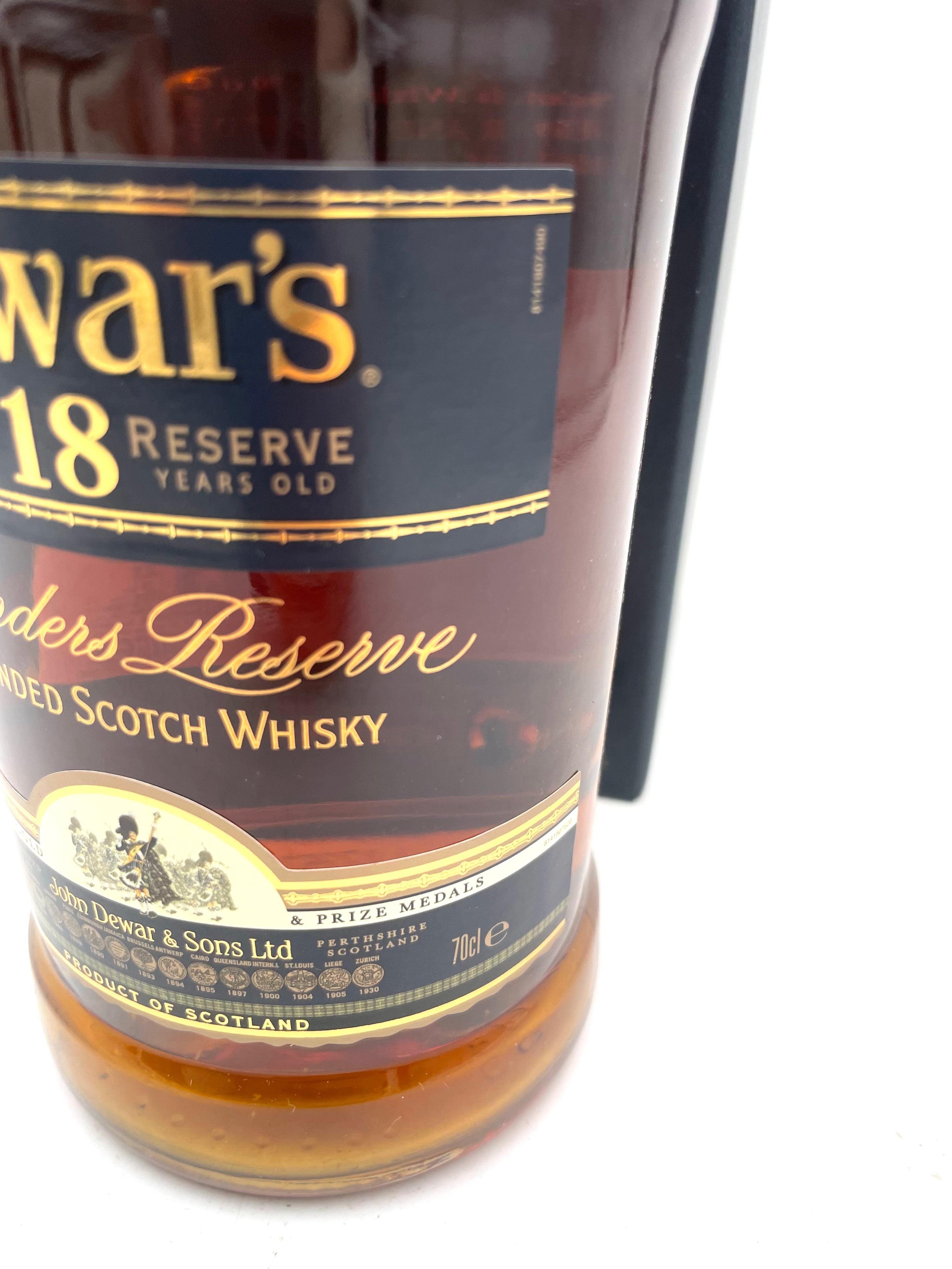 John Dewar's - 18 YO Founders Reserve Blended Scotch Whisky - 2000s