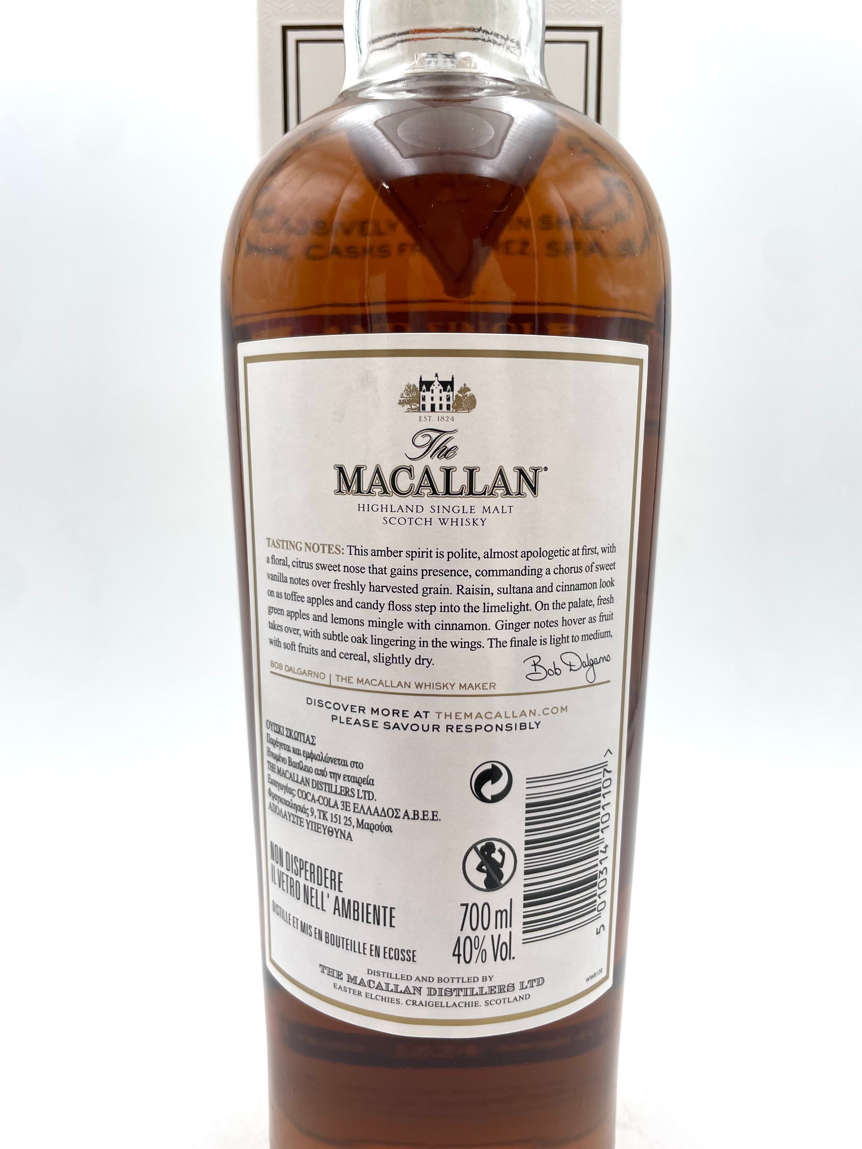 Macallan - Amber Highland Single Malt Scotch Whisky - 2000s