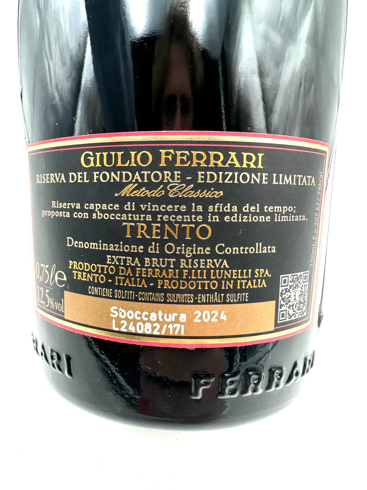 2006 - F.lli Lunelli - Giulio Ferrari Riserva del Fondatore - Limited Edition disgorged 2024