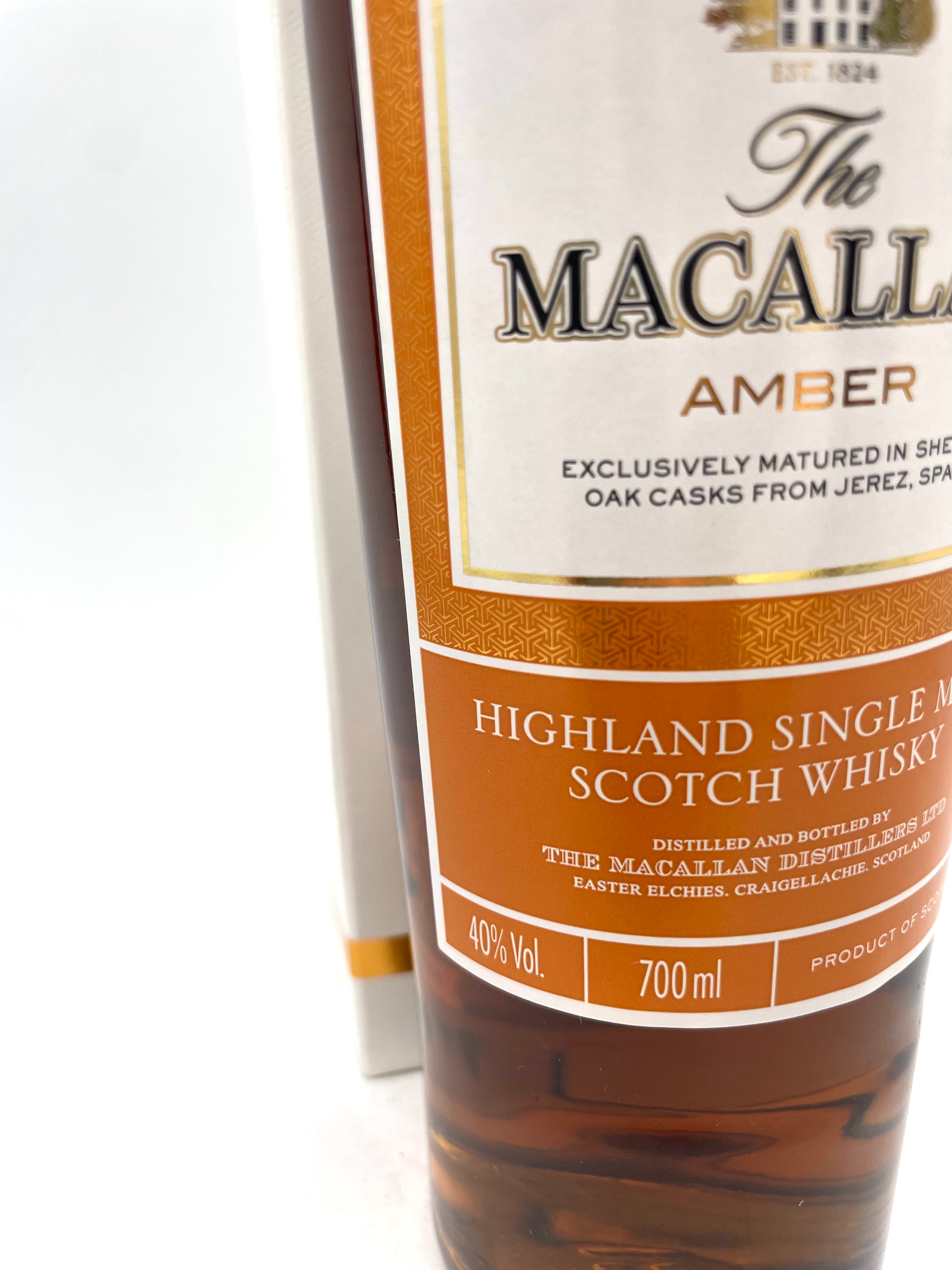 Macallan - Amber Highland Single Malt Scotch Whisky - 2000s