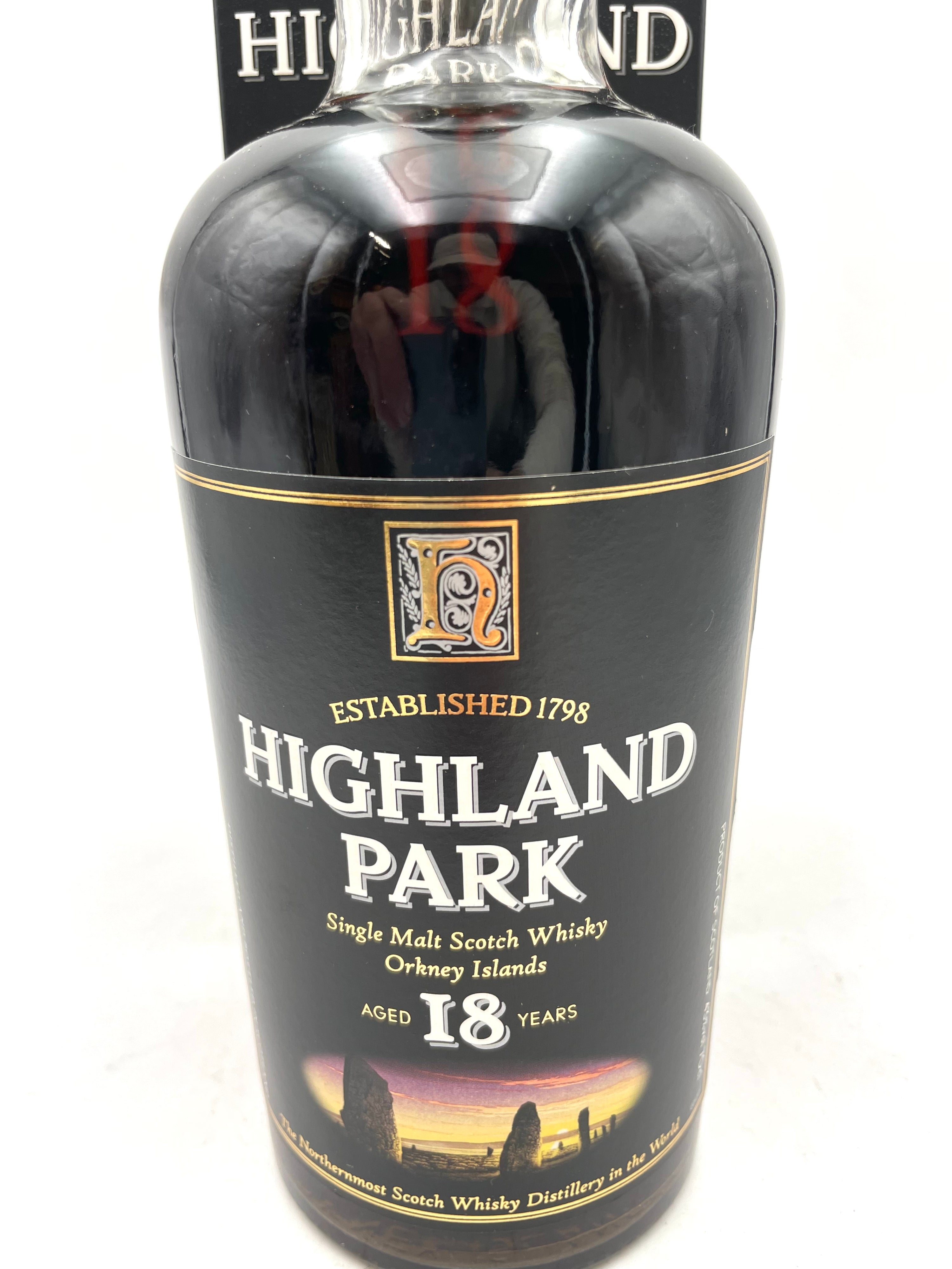 Highland Park - 18 YO Single Malt Scotch Whisky - 2000s