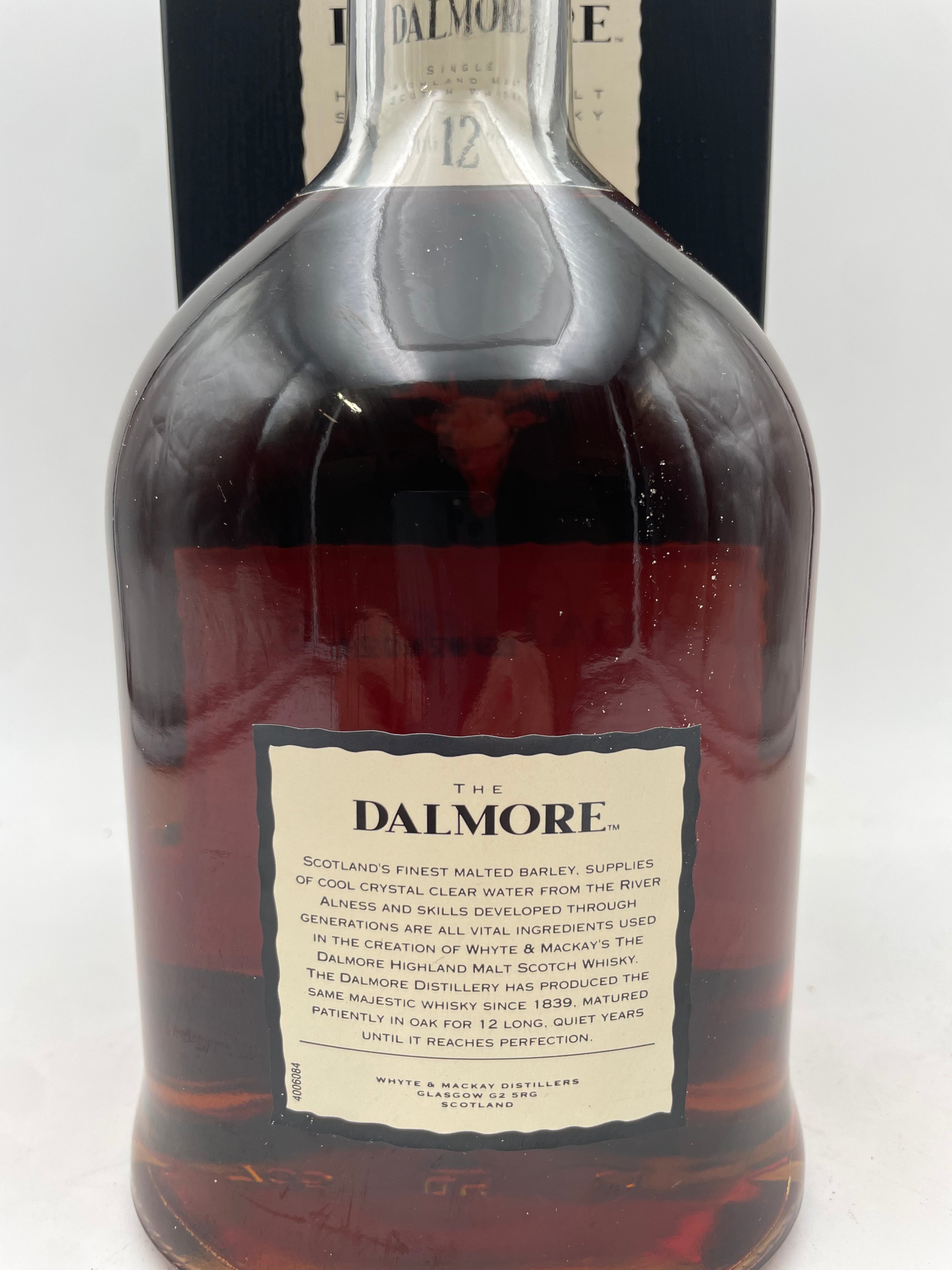 Dalmore - 12 YO Single Highland Malt Scotch Whisky - 1980s
