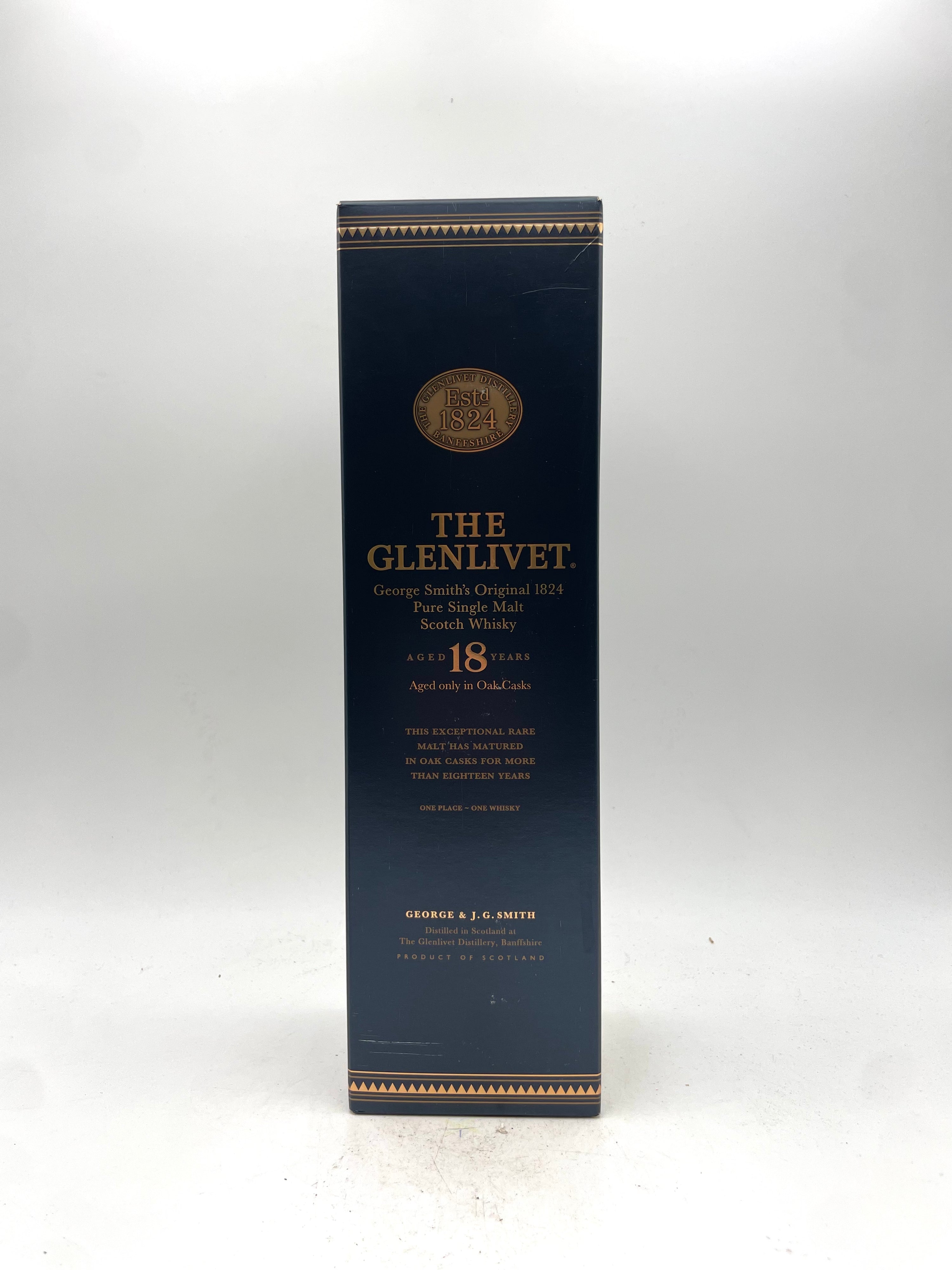 The Glenlivet - 18 YO Pure Single Malt Scotch Whisky - 90s