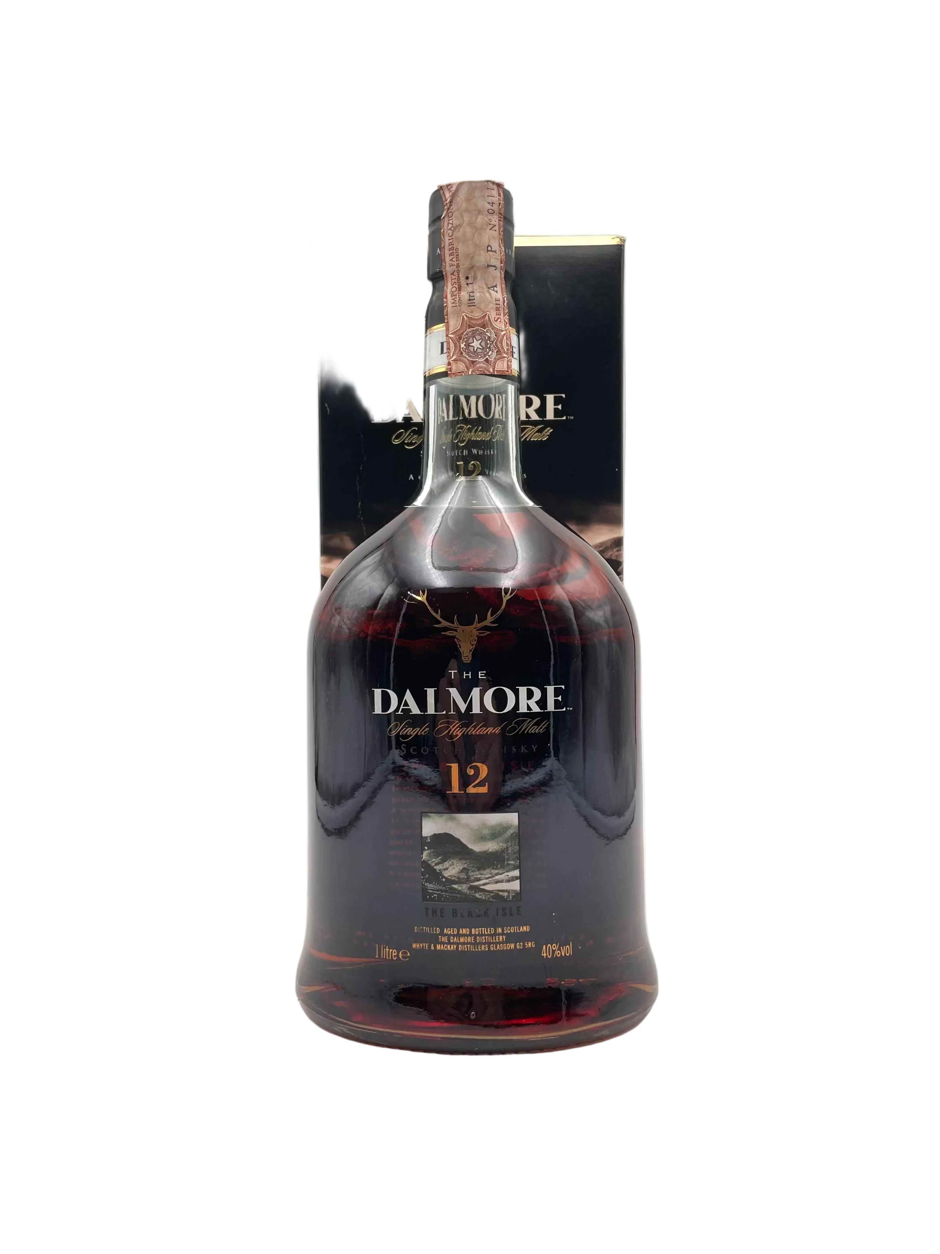 Dalmore - 12 YO The Black Isle Single Highland Malt Scotch Whisky - Anni '80s